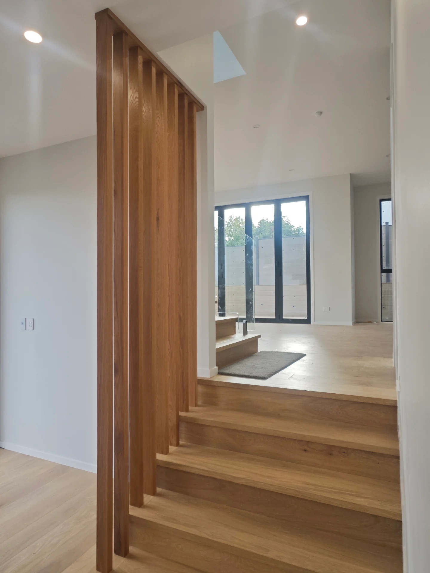 Timber Screen white oak — Progress photo