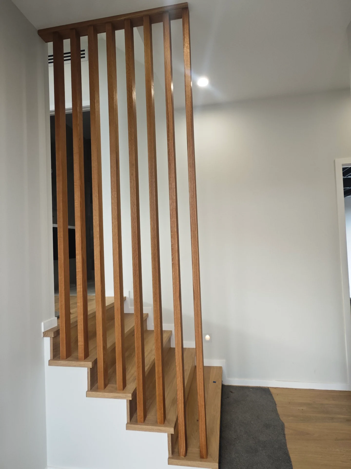 Timber Screen white oak — Progress photo