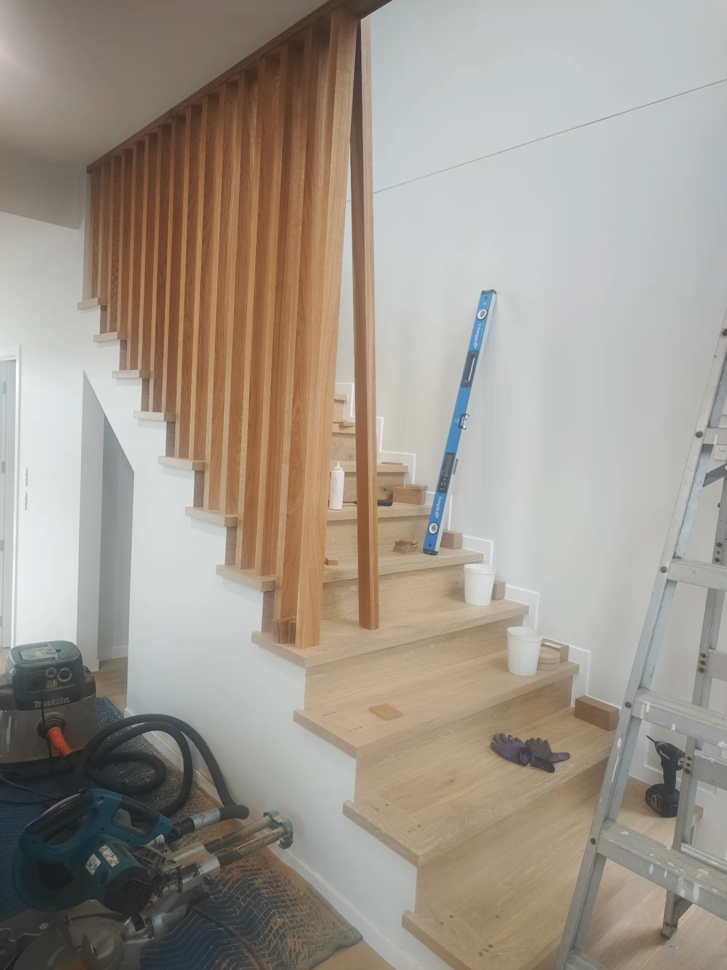 Timber Screen white oak — Progress photo