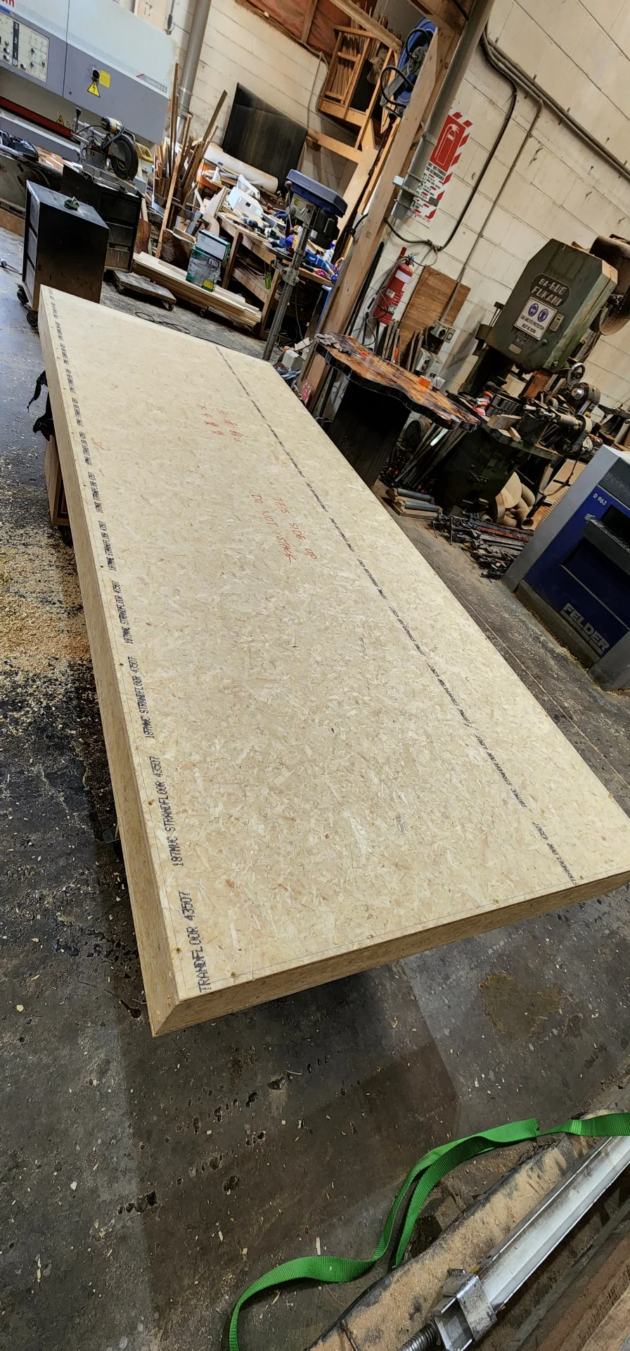 Swamp Kauri Dining table 3.6*1.2 Dunedin — Progress photo