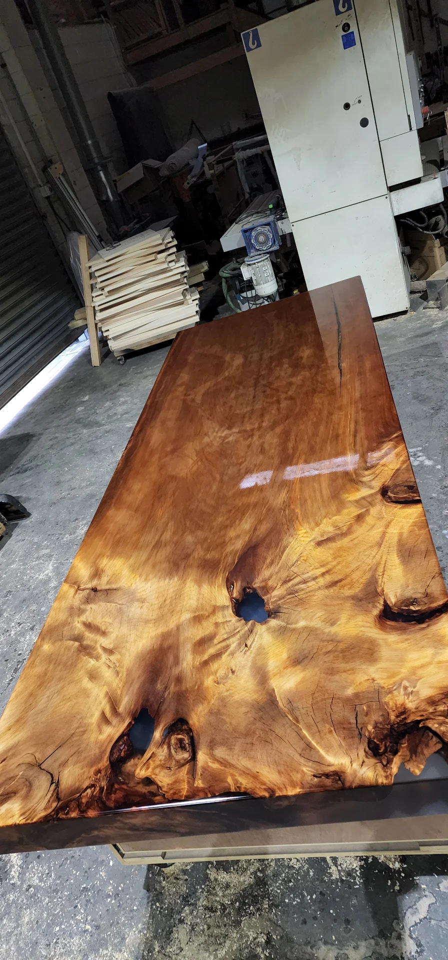 Swamp Kauri Dining table 3.6*1.2 Dunedin — Progress photo