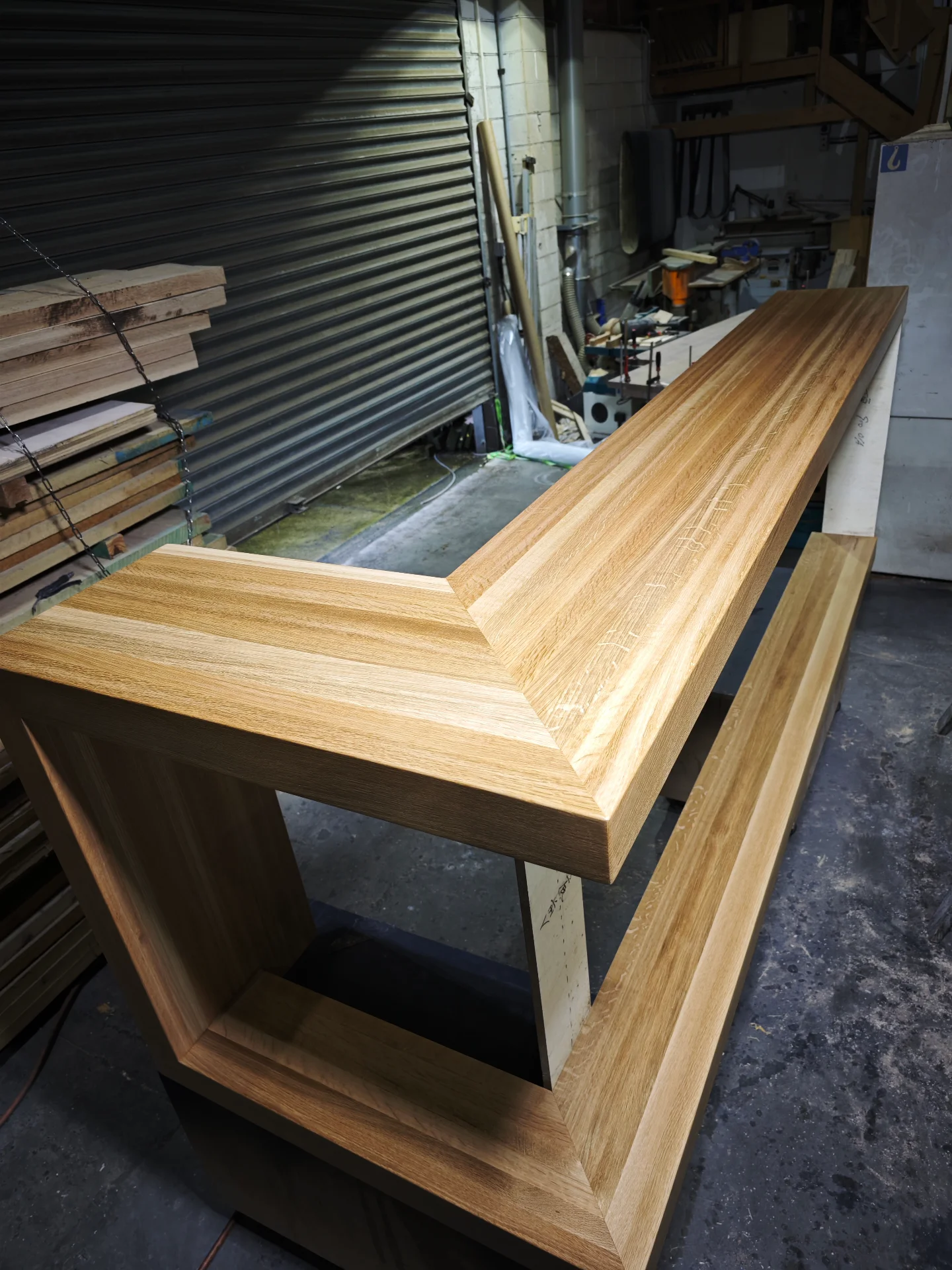 Solid Oak Counter 100mm Thick