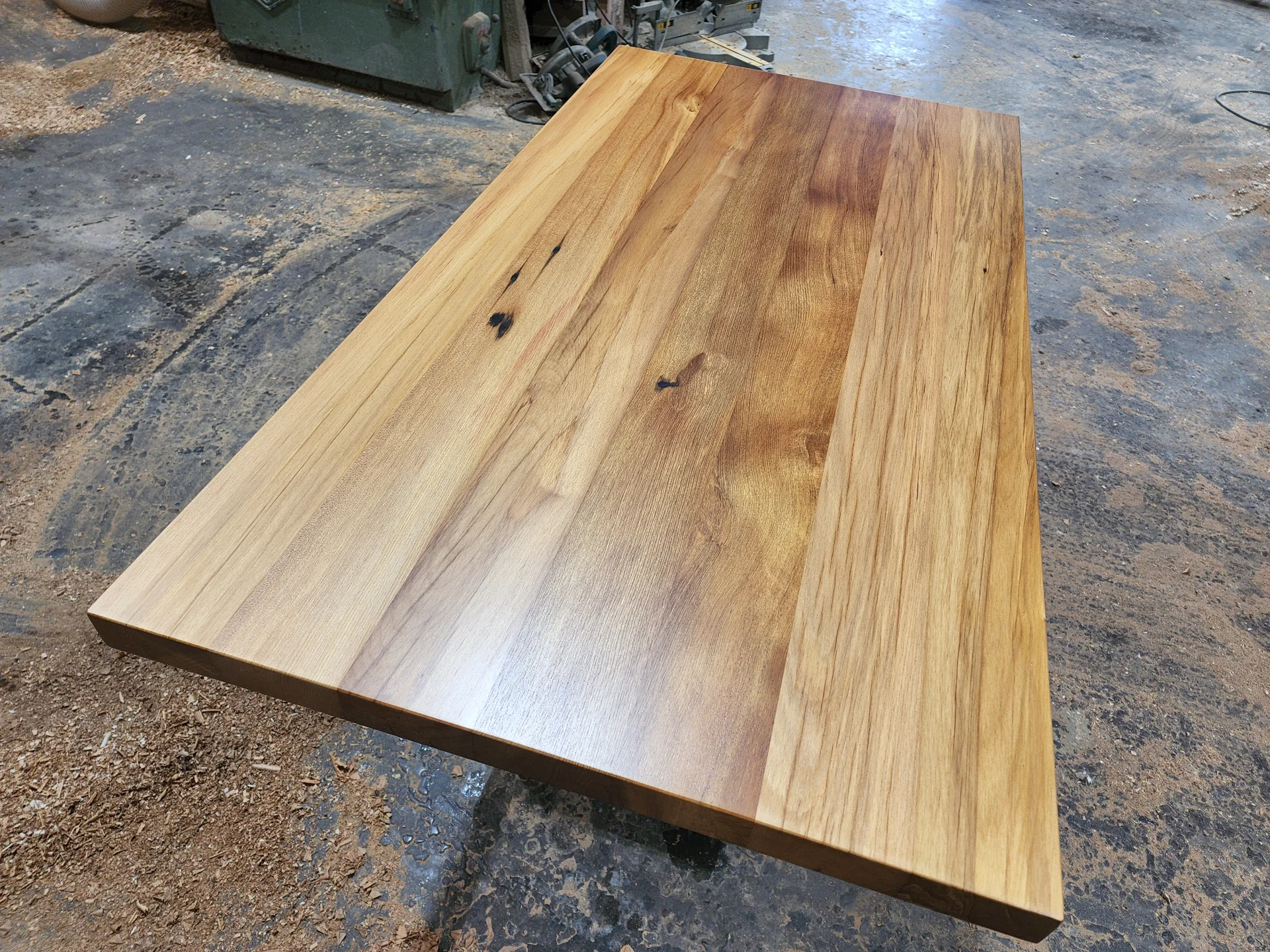 Recycled Rimu Counter top with Sink — Progress photo
