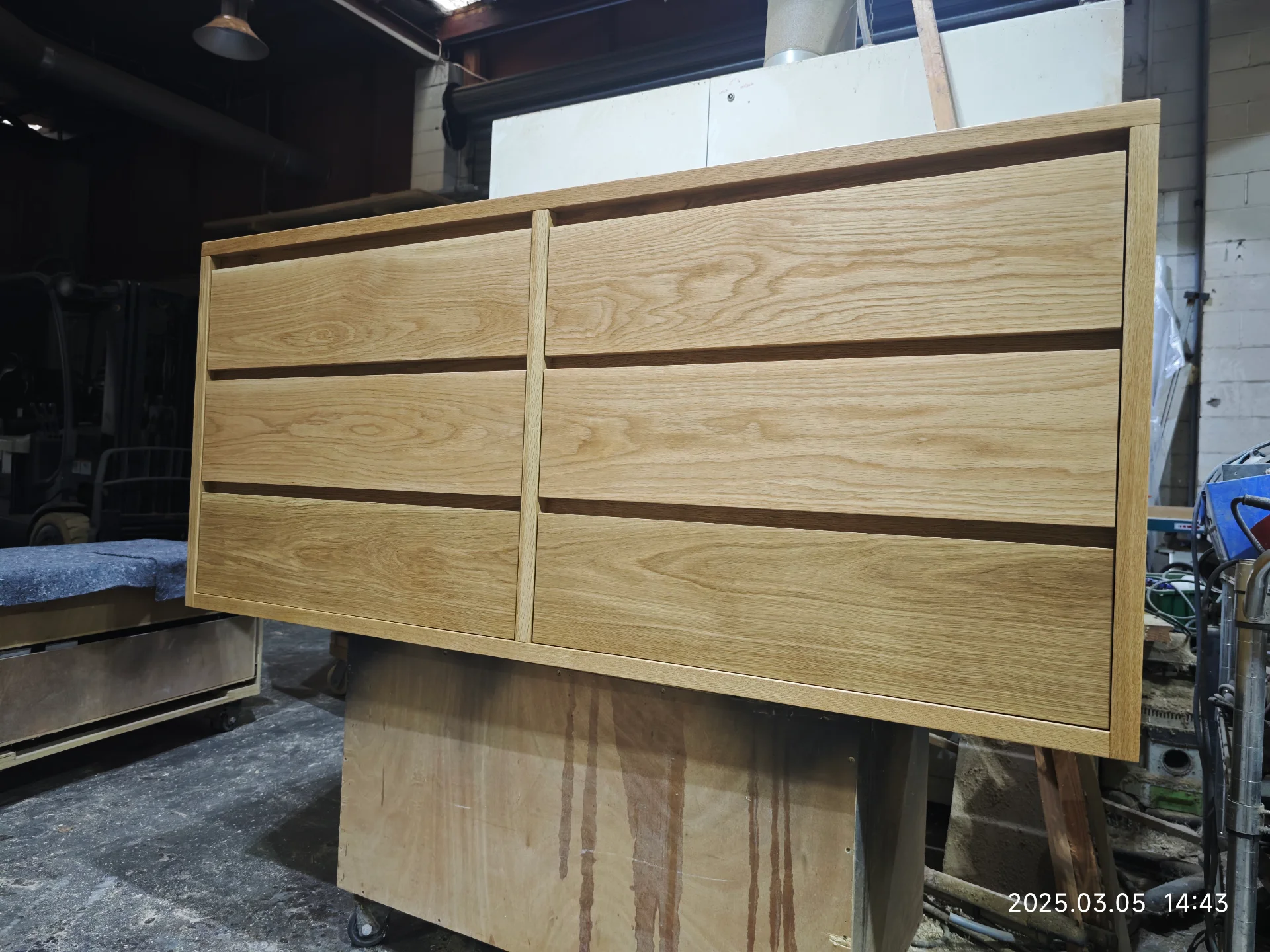 American White Oak — Progress photo