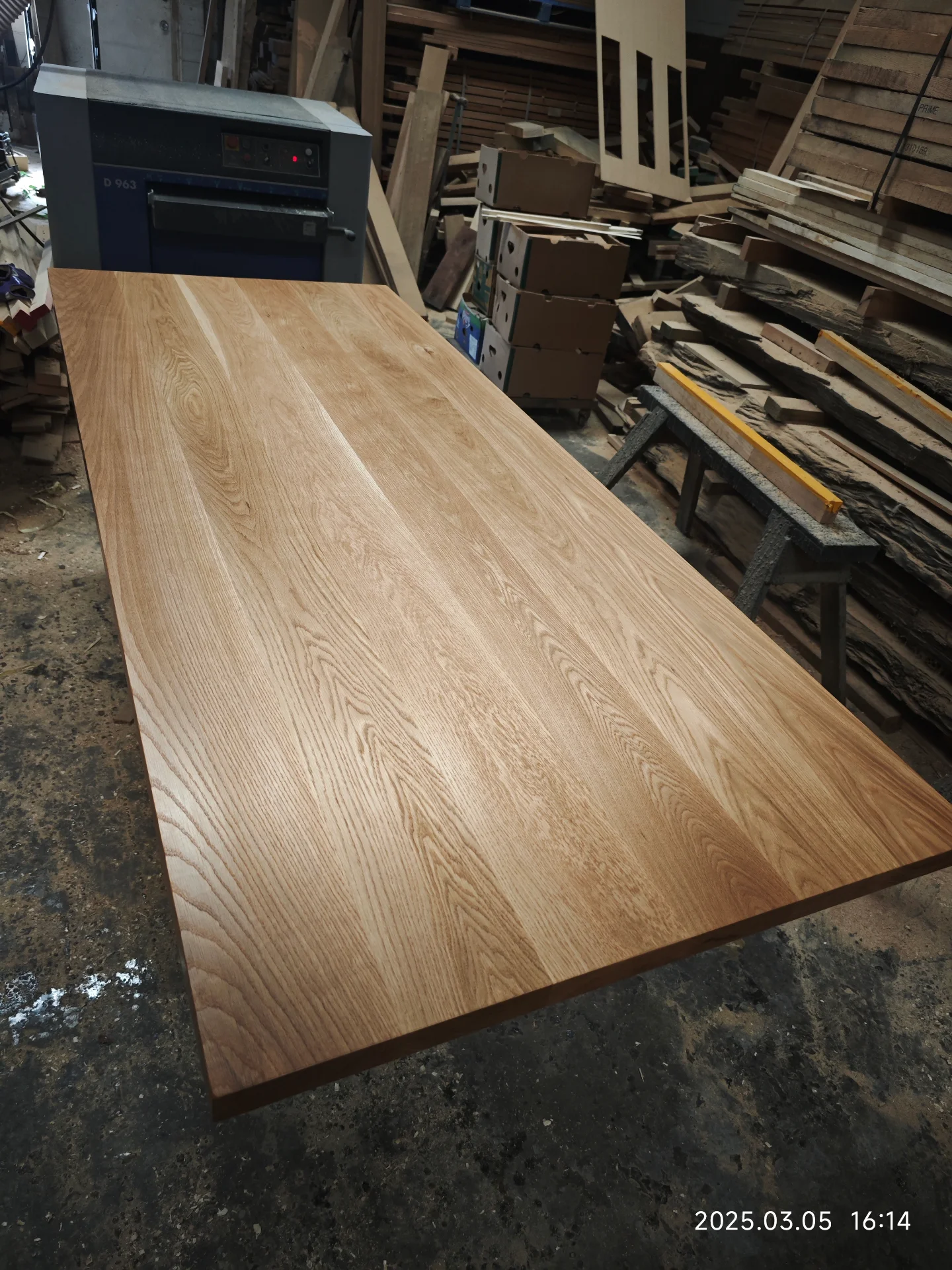American White Oak — Progress photo