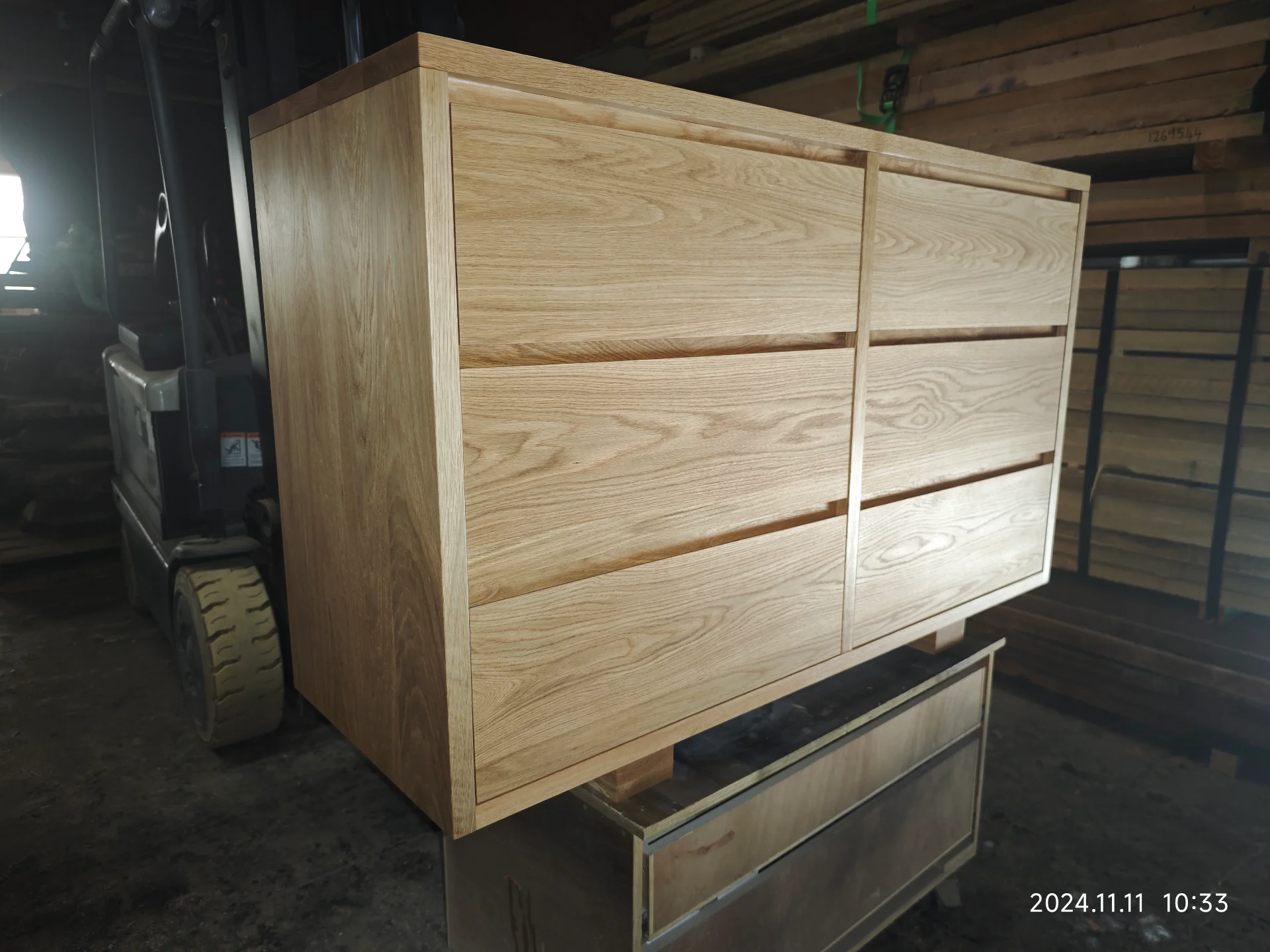 American White Oak — Progress photo