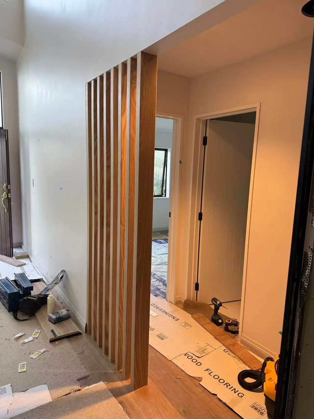 Oak Screen WITHOUT Top& Bottom Plate — Progress photo