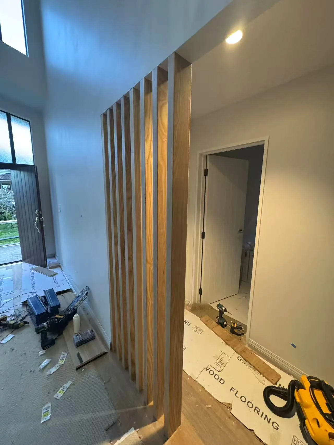 Oak Screen WITHOUT Top& Bottom Plate — Progress photo