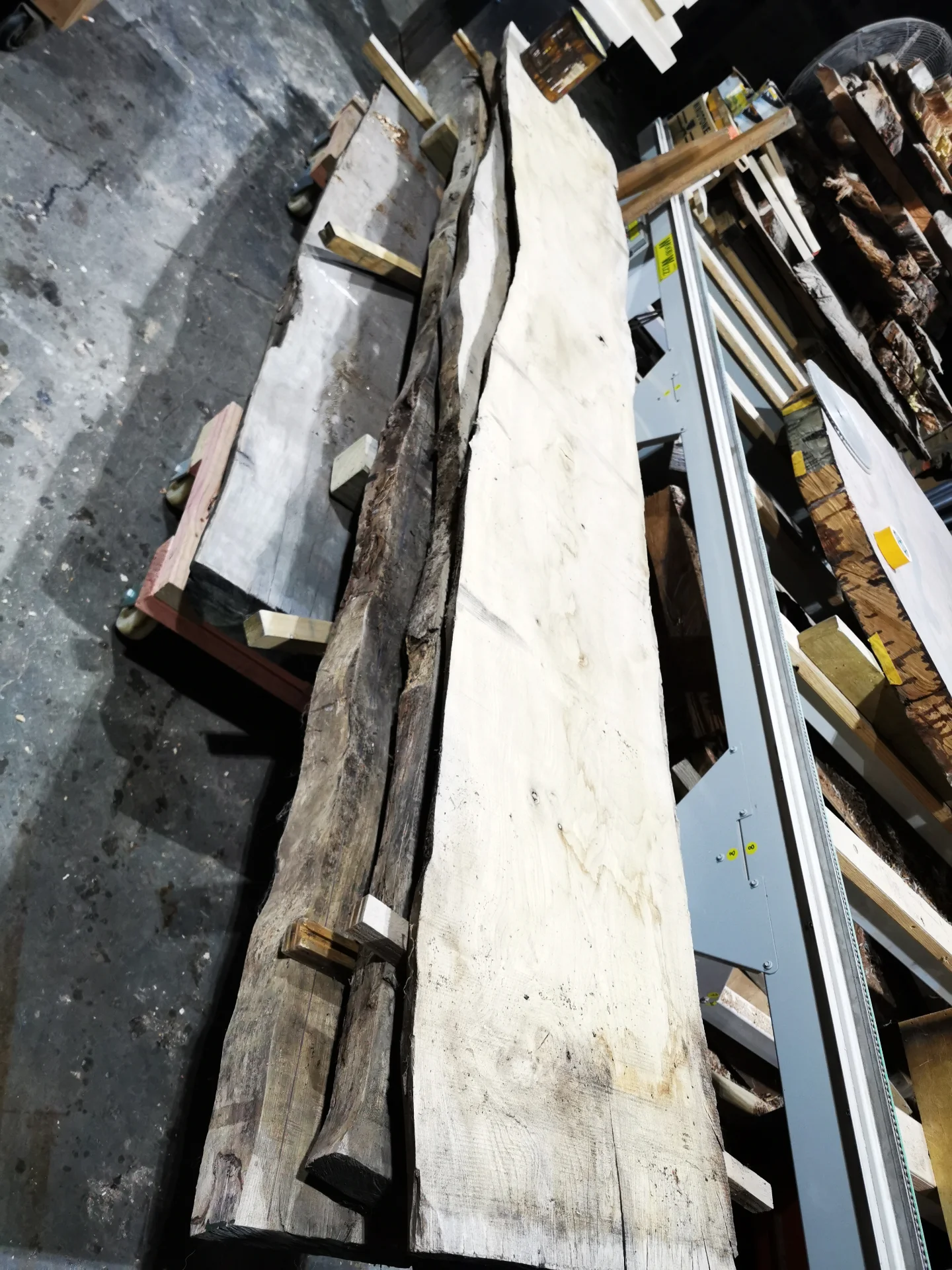 Elm Slab Dinning Table — Progress photo