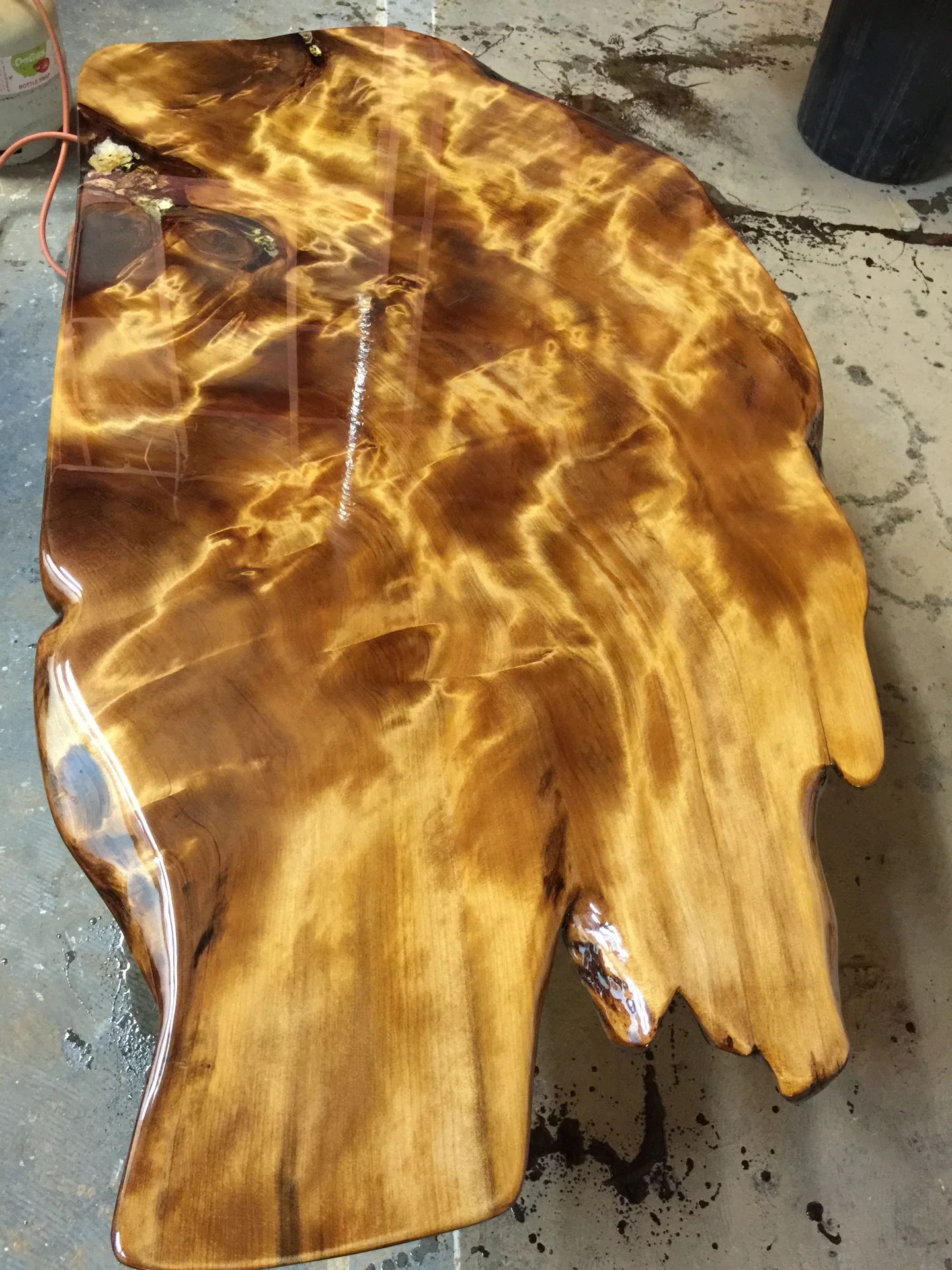 Swamp Kauri Coffee table top 3