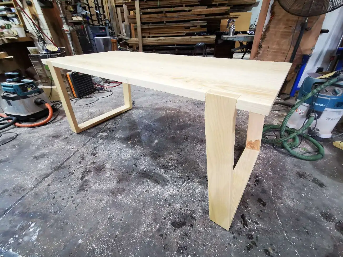 Soild Ash Desk