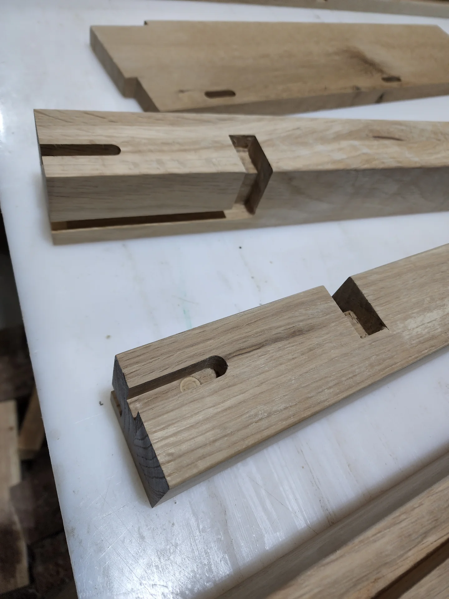 Oak Desk — Progress photo