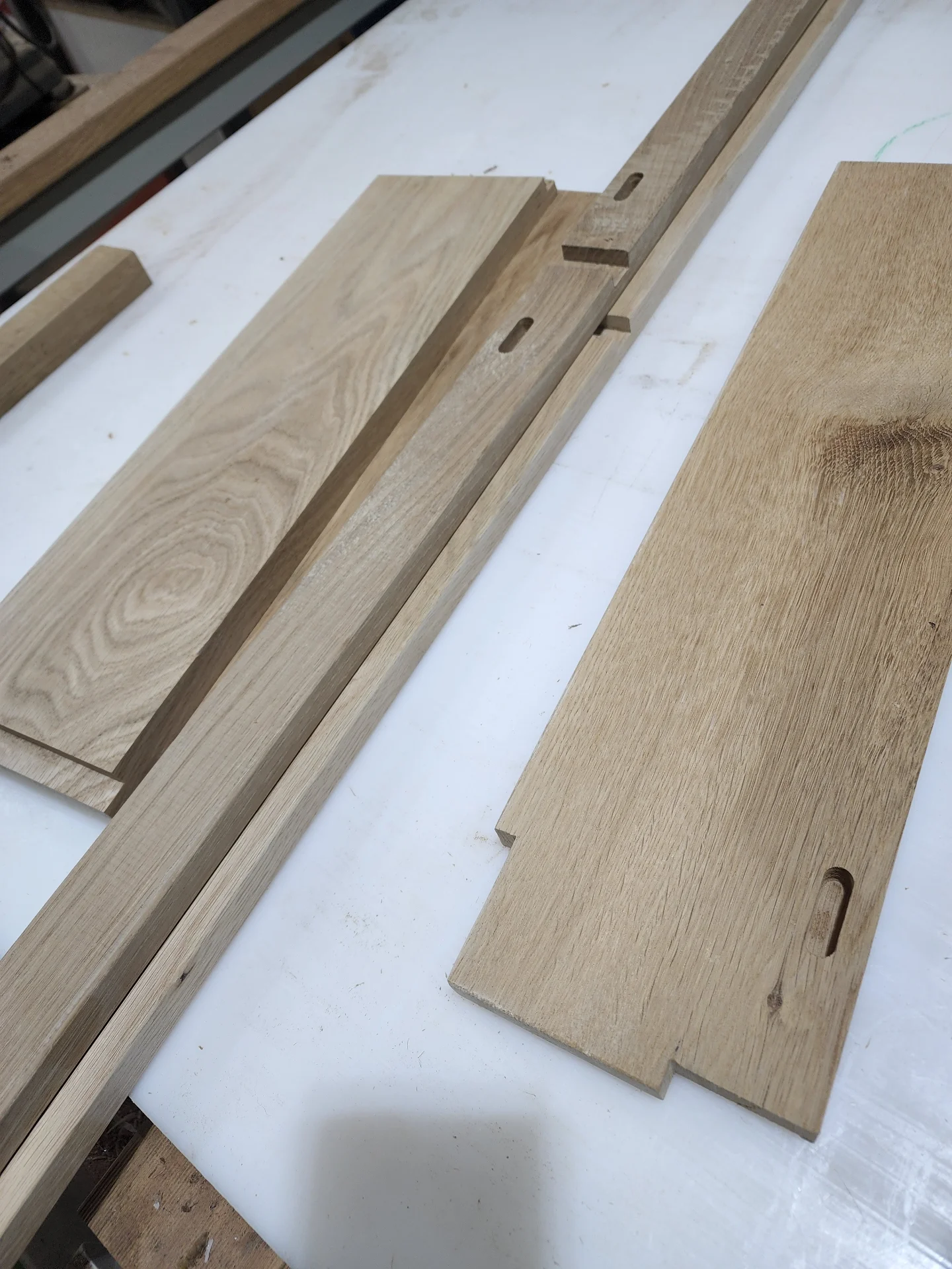 Oak Desk — Progress photo