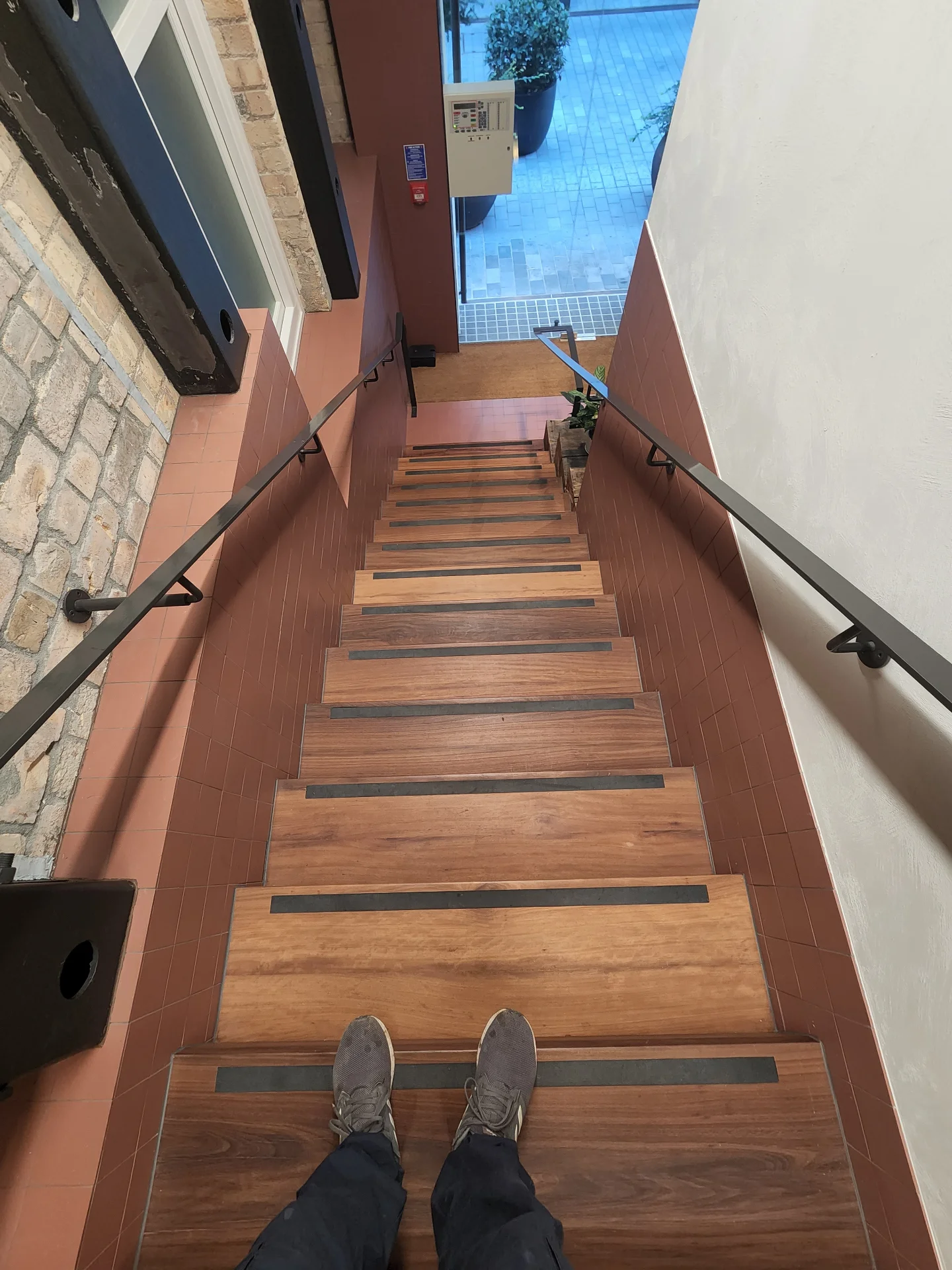 Briomart Jarrah Stair — Progress photo