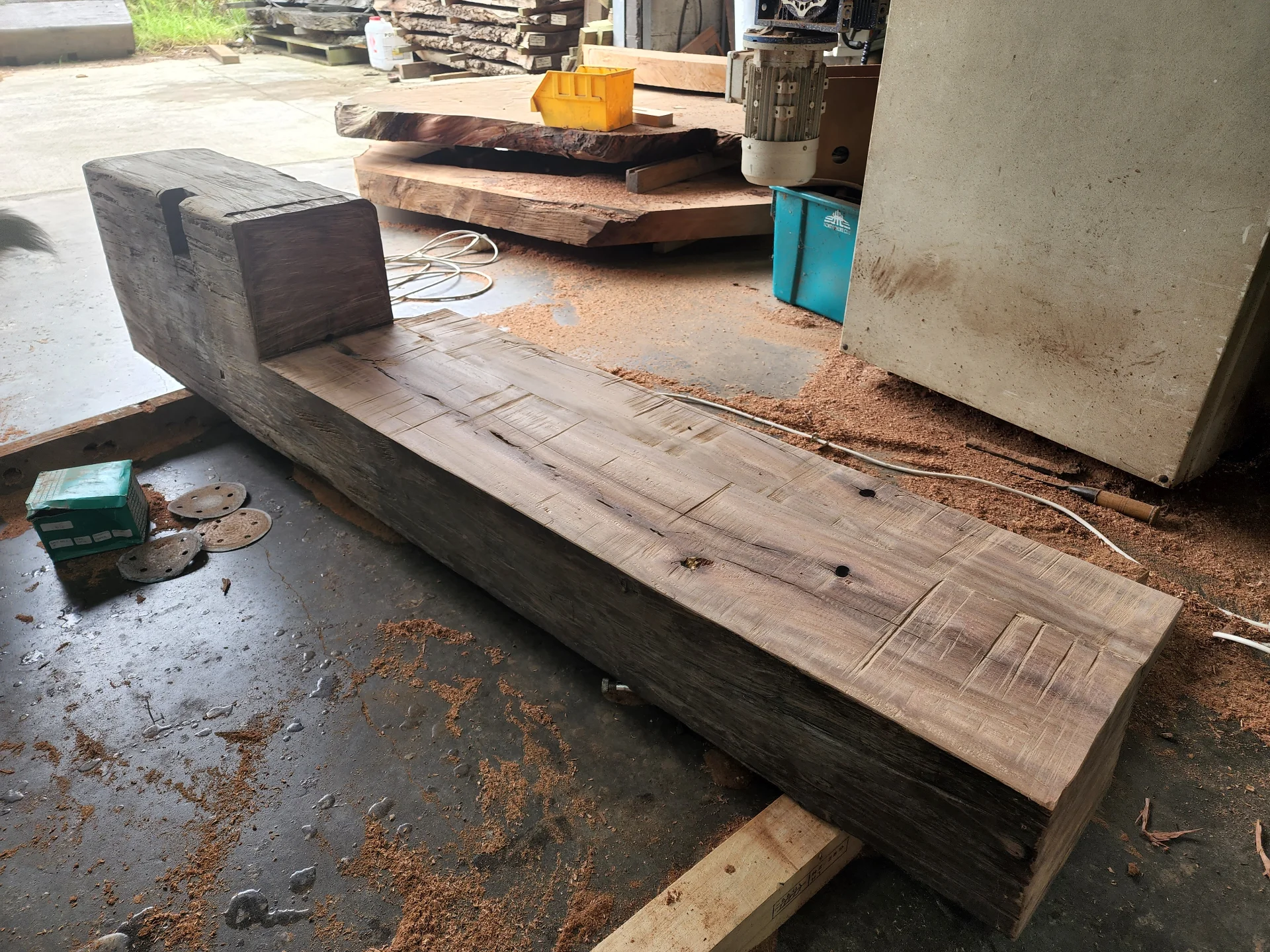 Briomart Jarrah Stair — Progress photo