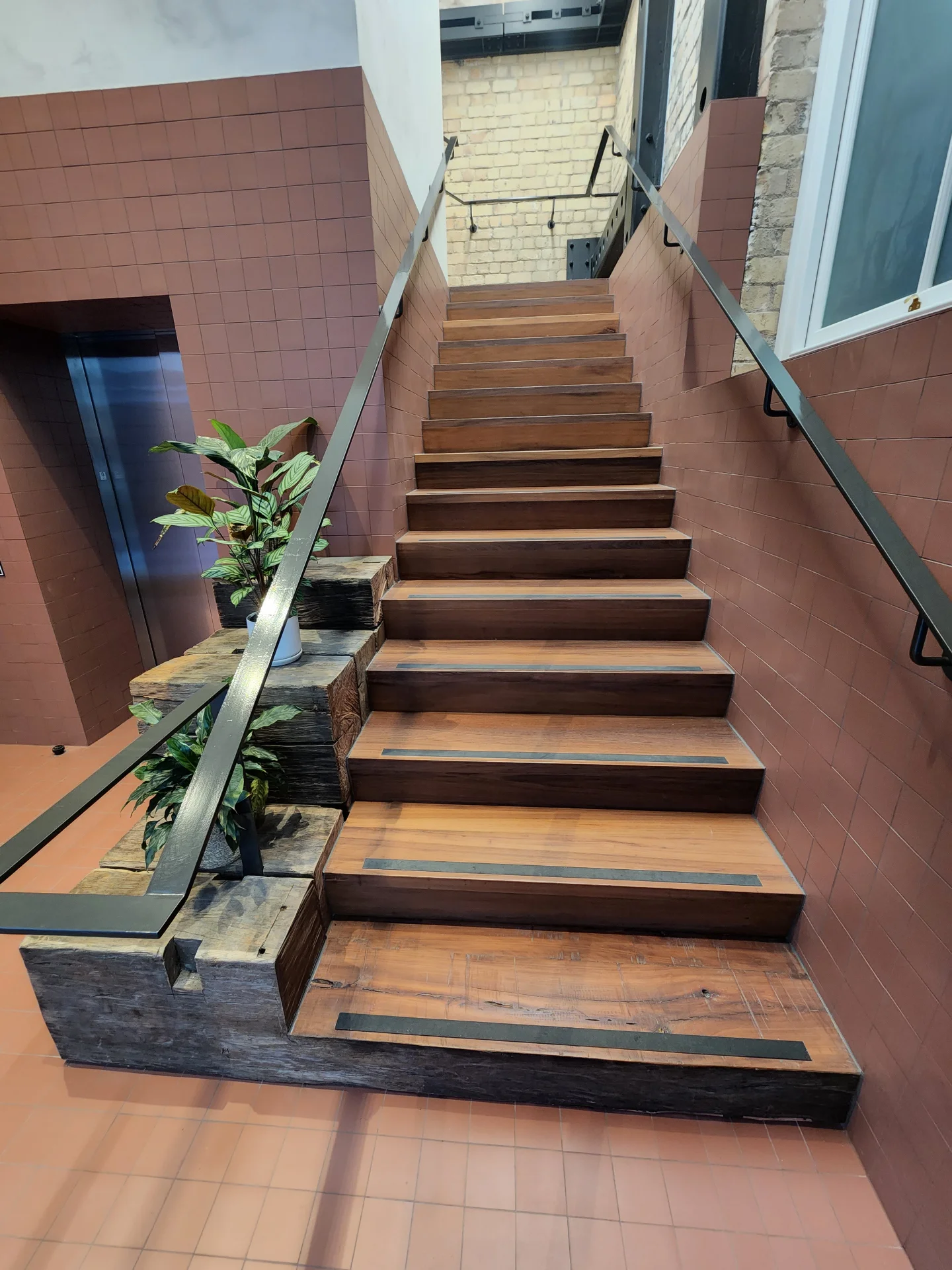 Briomart Jarrah Stair — Progress photo