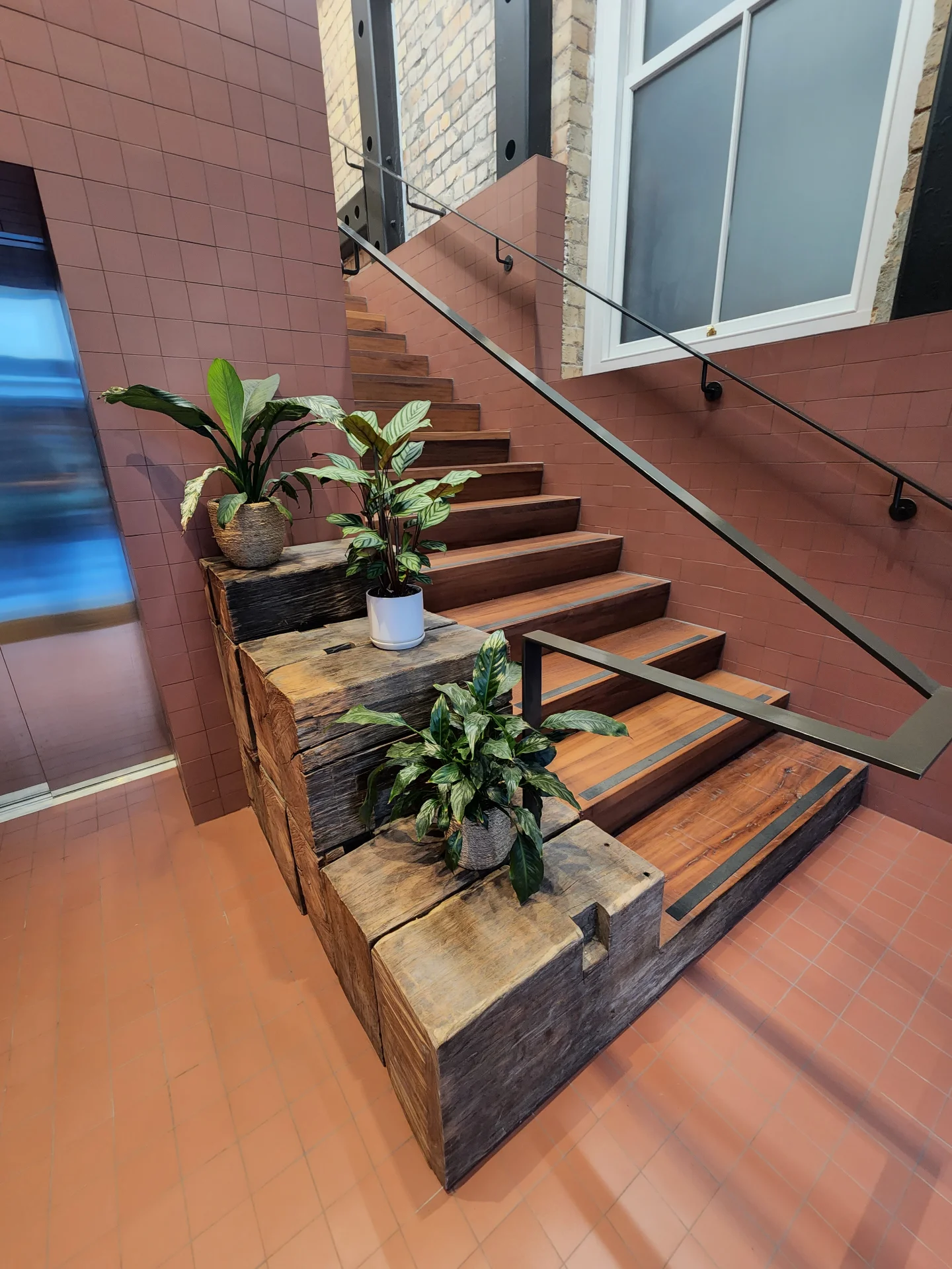 Briomart Jarrah Stair — Progress photo