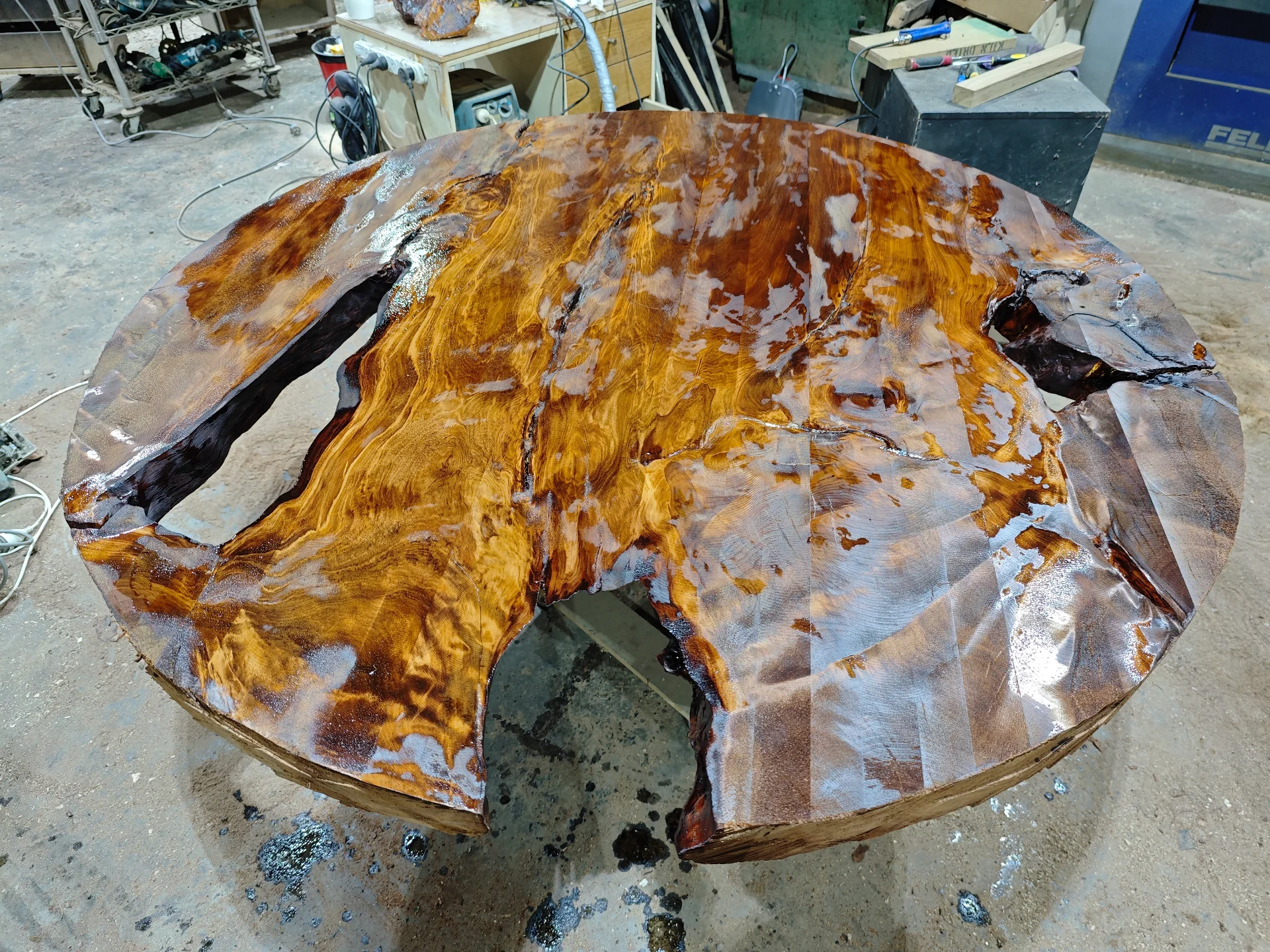 swamp-kauri-dinning-table-1600d-3 — Progress photo