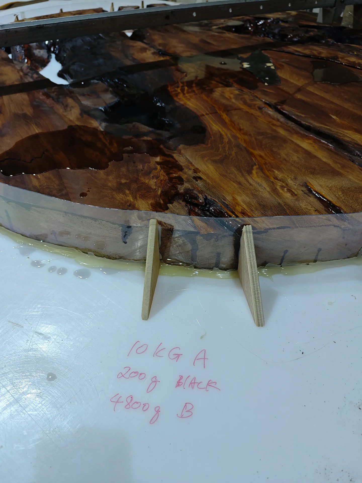 swamp-kauri-dinning-table-1600d-3 — Progress photo