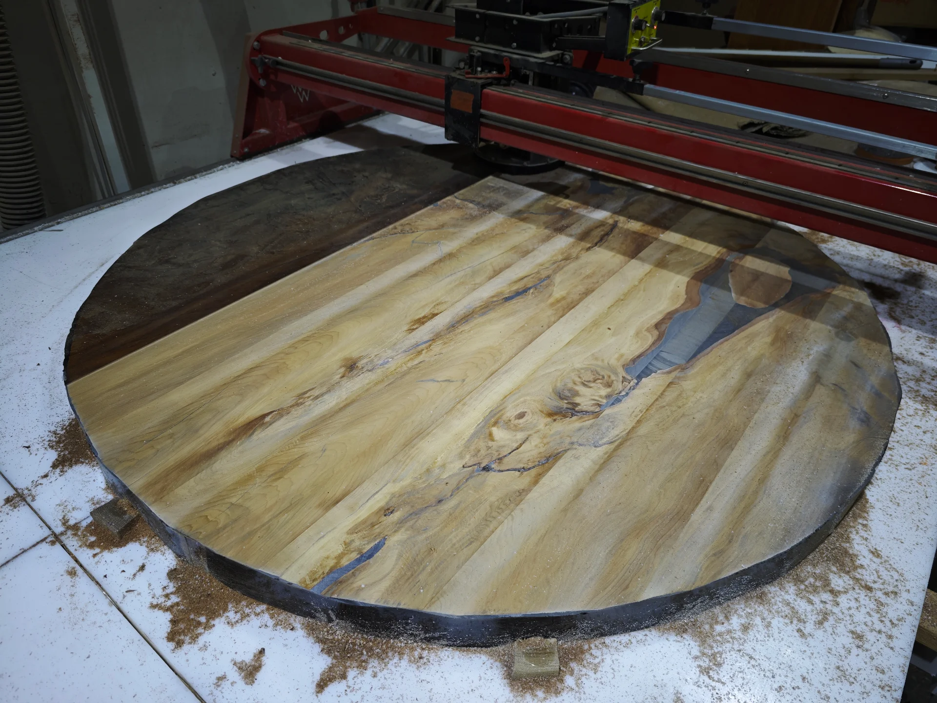 swamp-kauri-dinning-table-1600d-3 — Progress photo