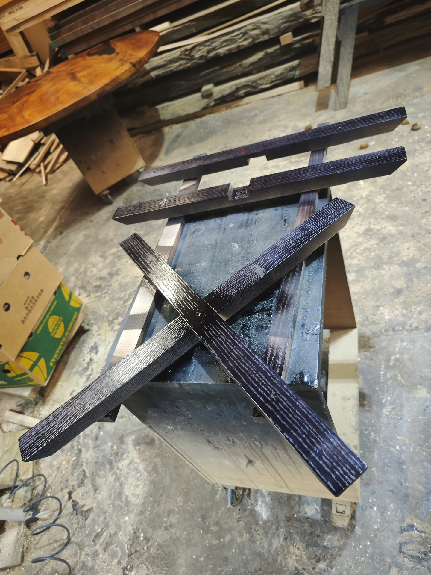 swamp-kauri-dinning-table-1600d-3 — Progress photo