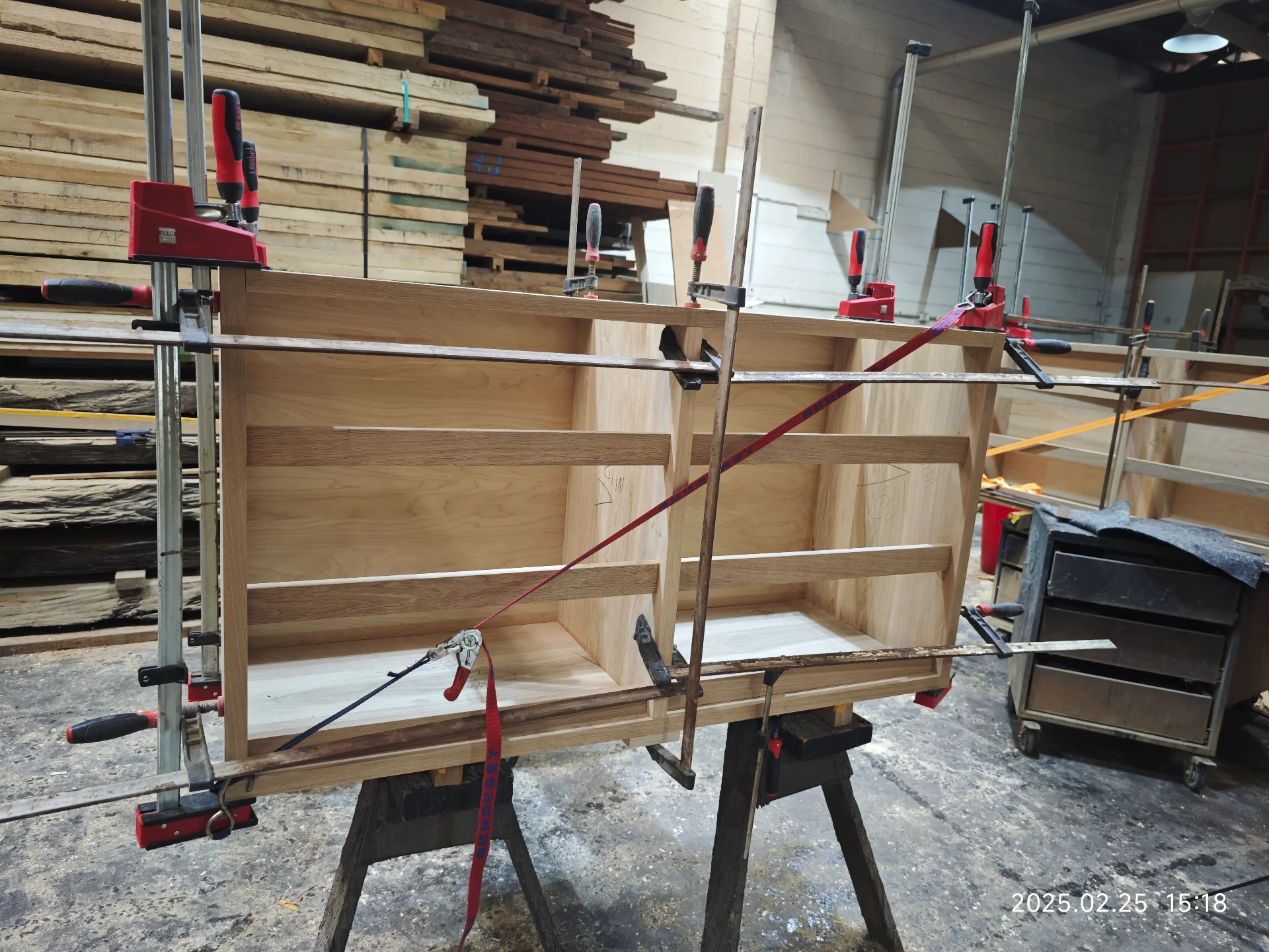 Oak Chest of drawers — Progress photo