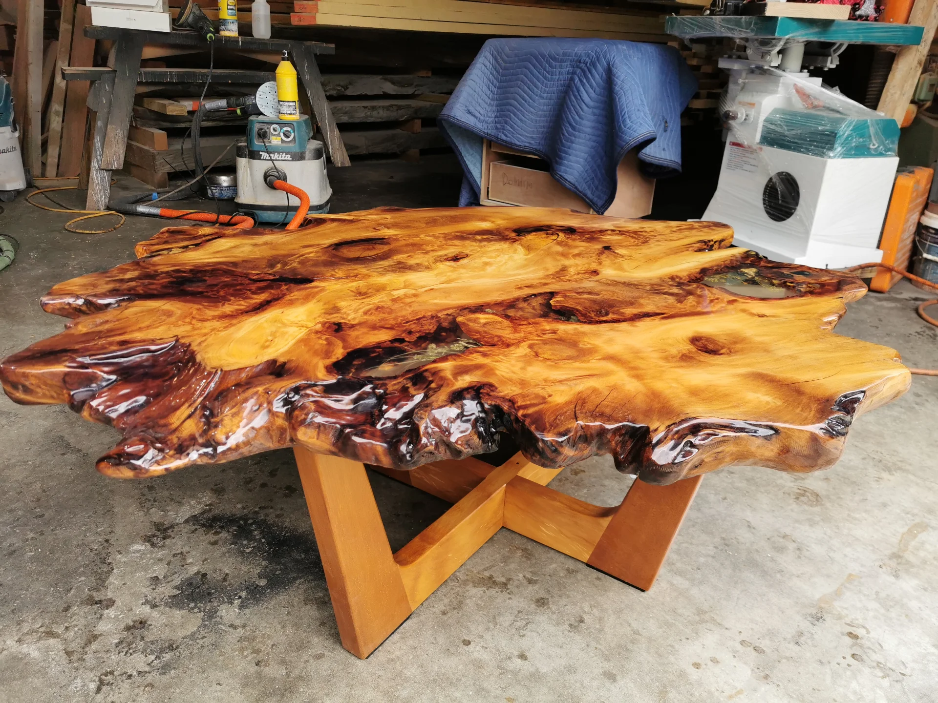 Live edge Swamp Kauri Coffee Table