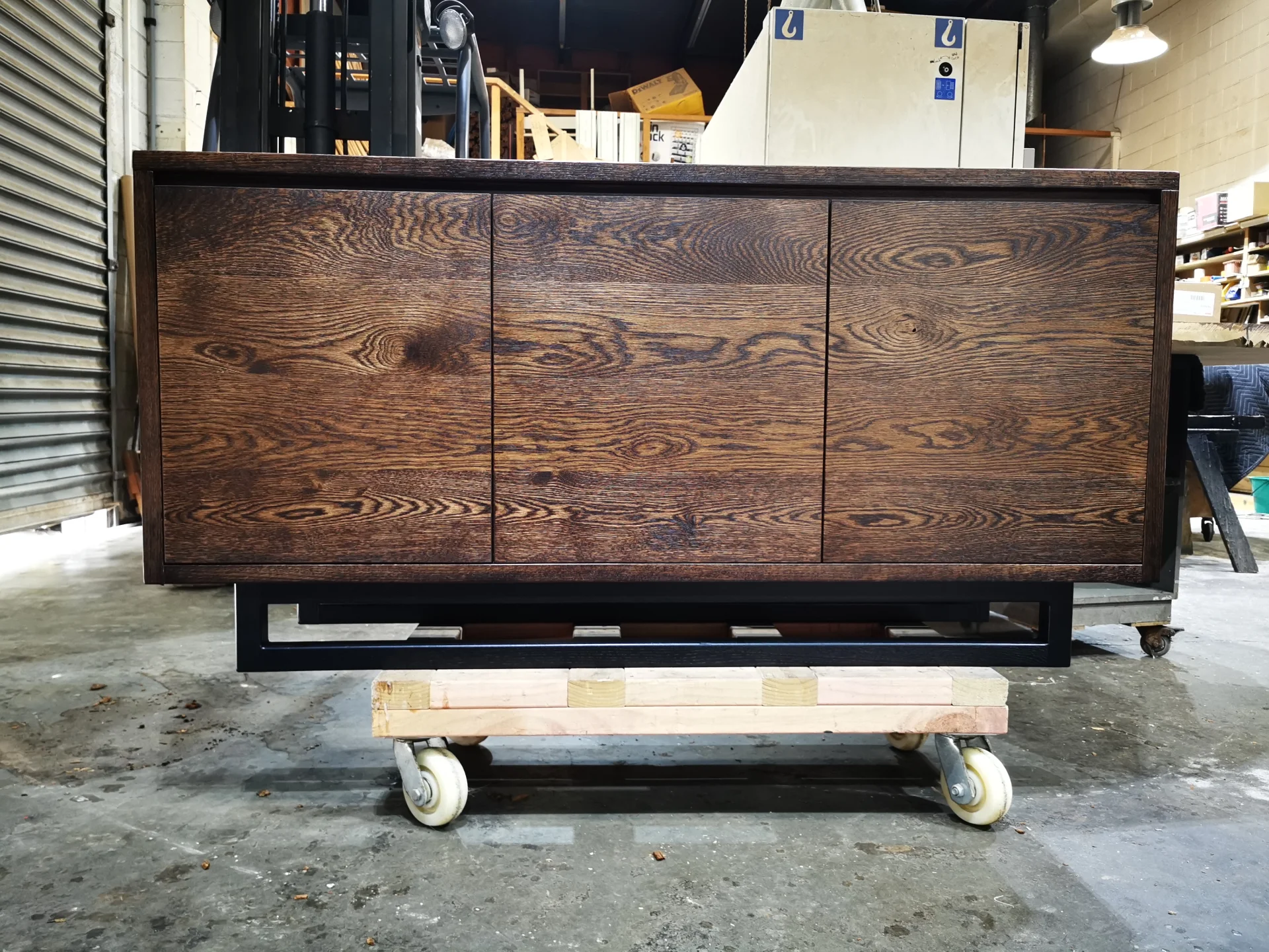 Ash Sideboard in walnut stain