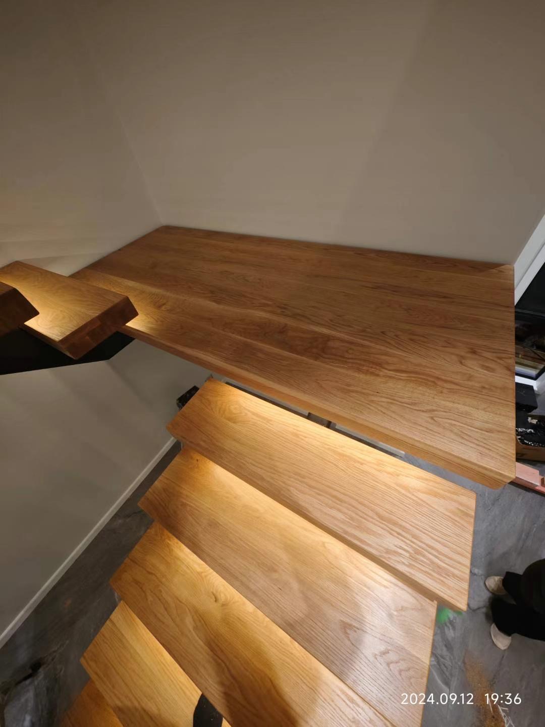 Staircase production in progress