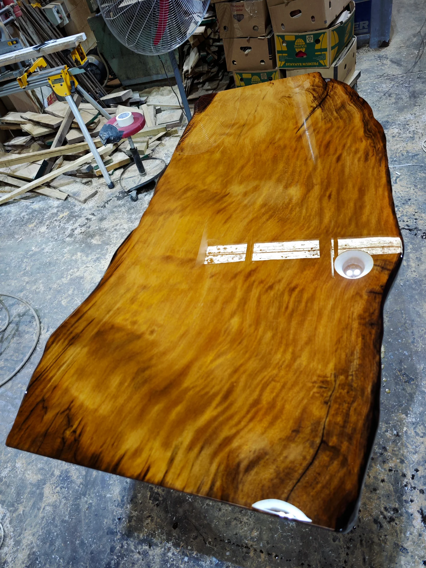 Swamp Kauri Top 1600*800 — Kauri Tables