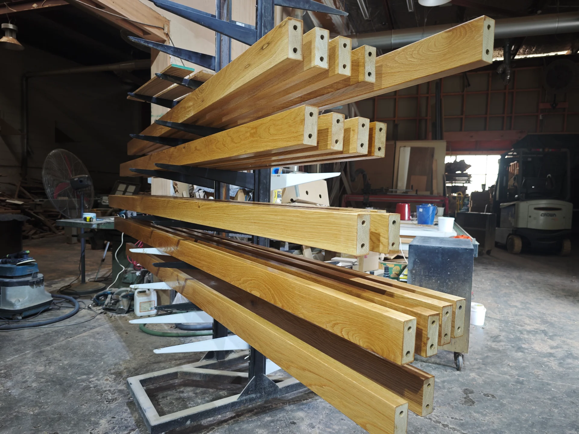 Oak screen 33 St.Heliers — latest progress