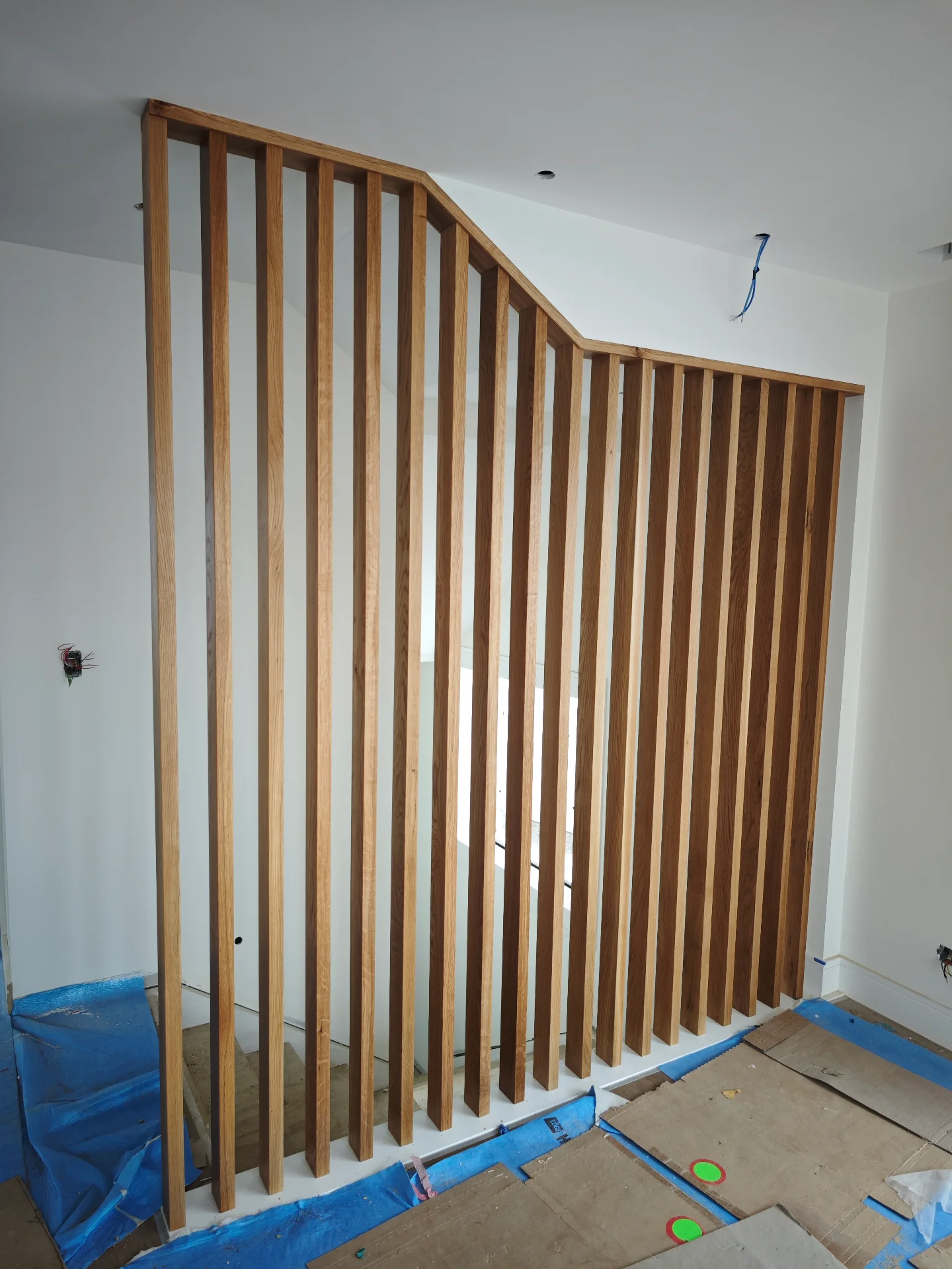 Oak Screen, 33 St Heliers — Progress photo