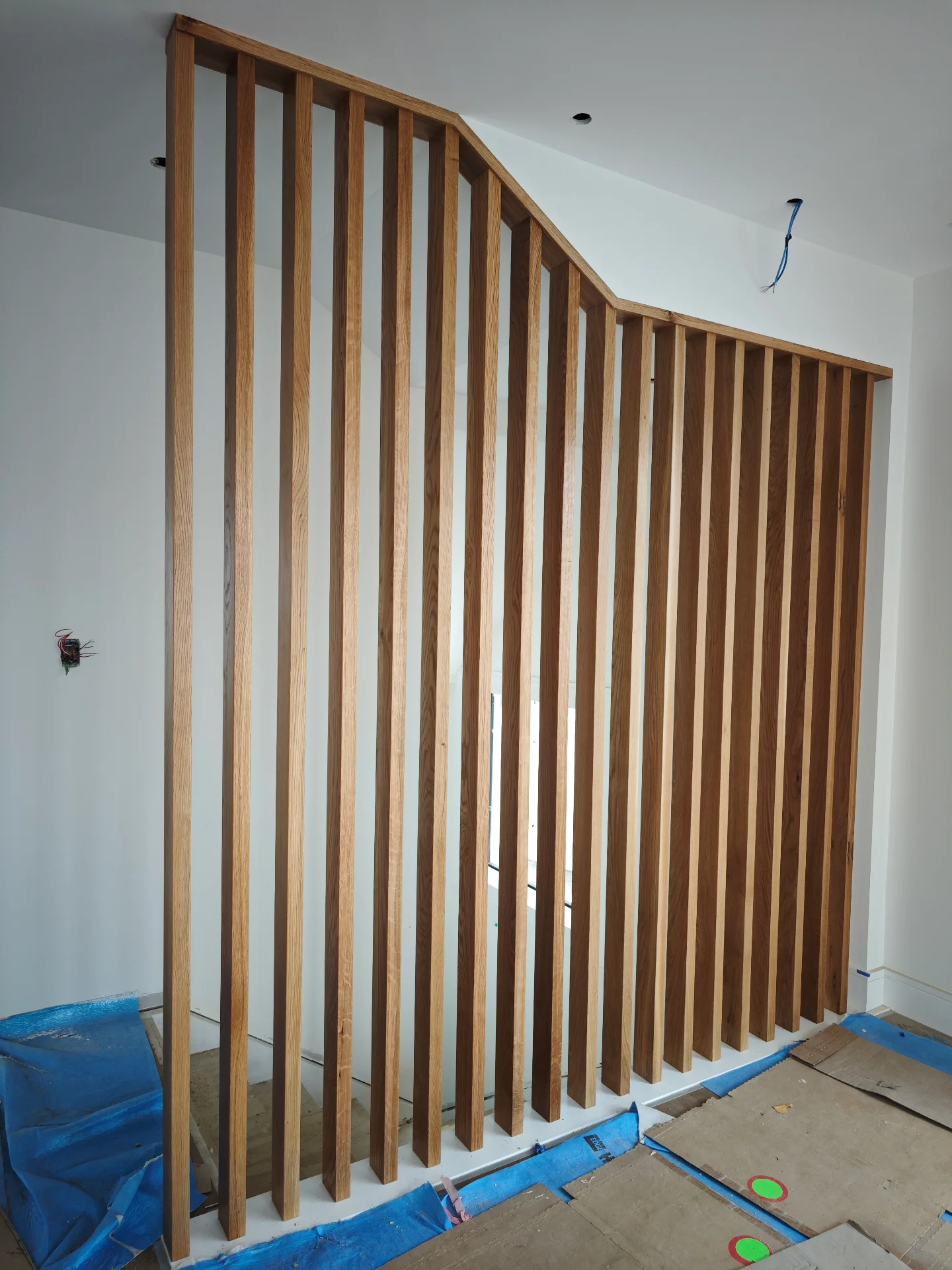 Oak Screen, 33 St Heliers — Progress photo