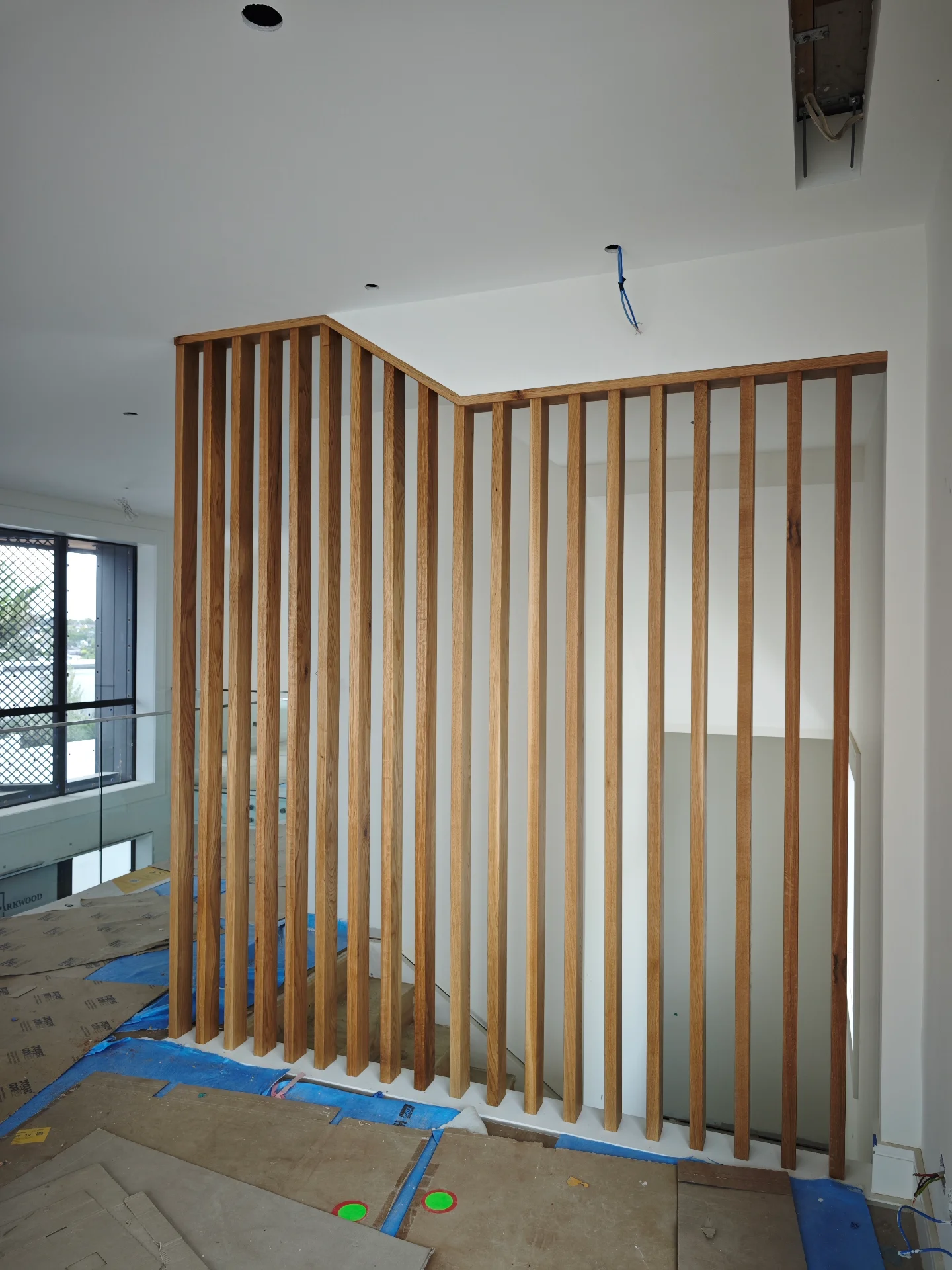 Oak Screen, 33 St Heliers — Progress photo
