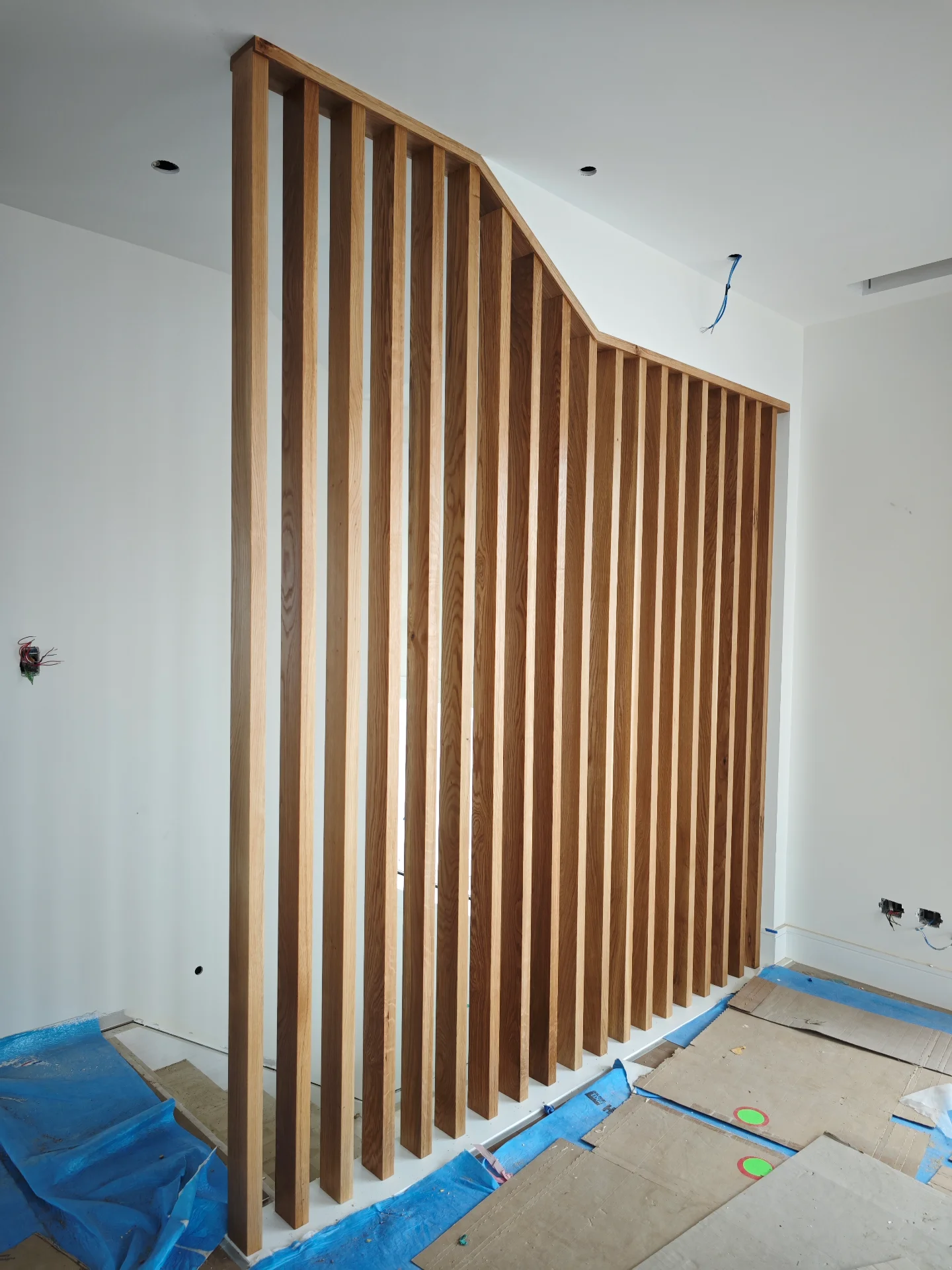 Oak Screen, 33 St Heliers — Progress photo