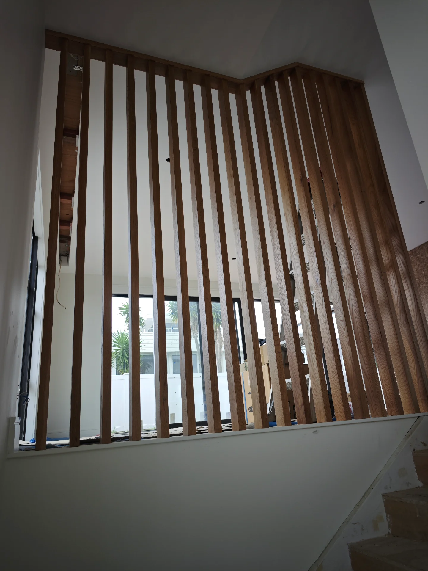 Oak Screen, 33 St Heliers — Progress photo