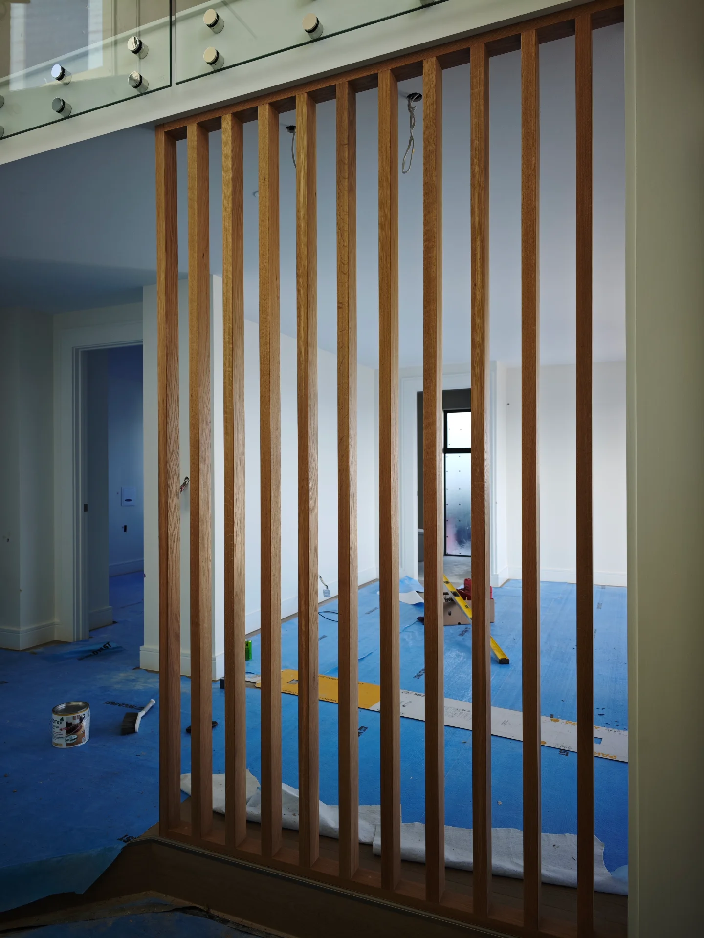 Oak Screen, 33 St Heliers — Progress photo