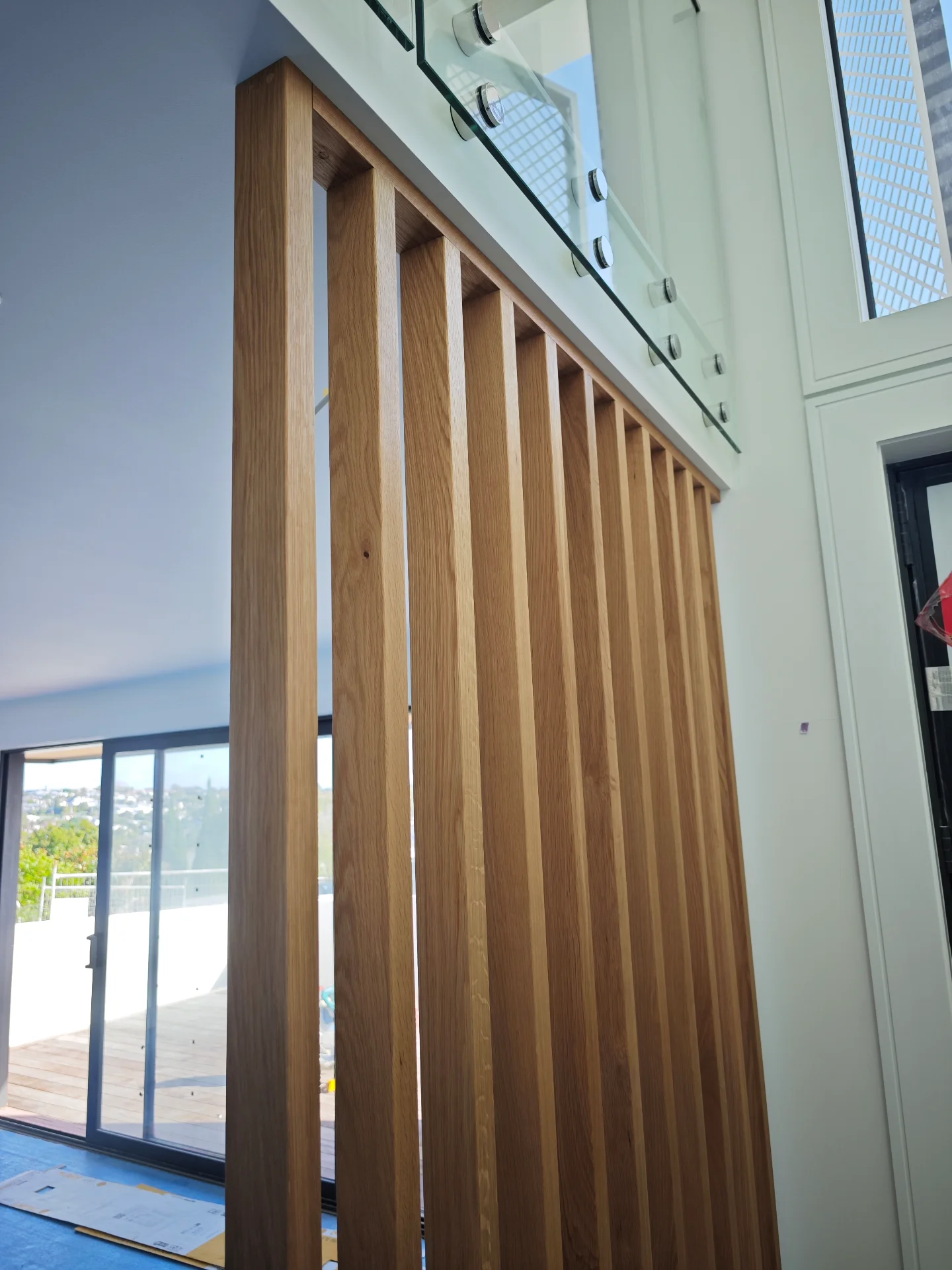 Oak Screen, 33 St Heliers — Progress photo