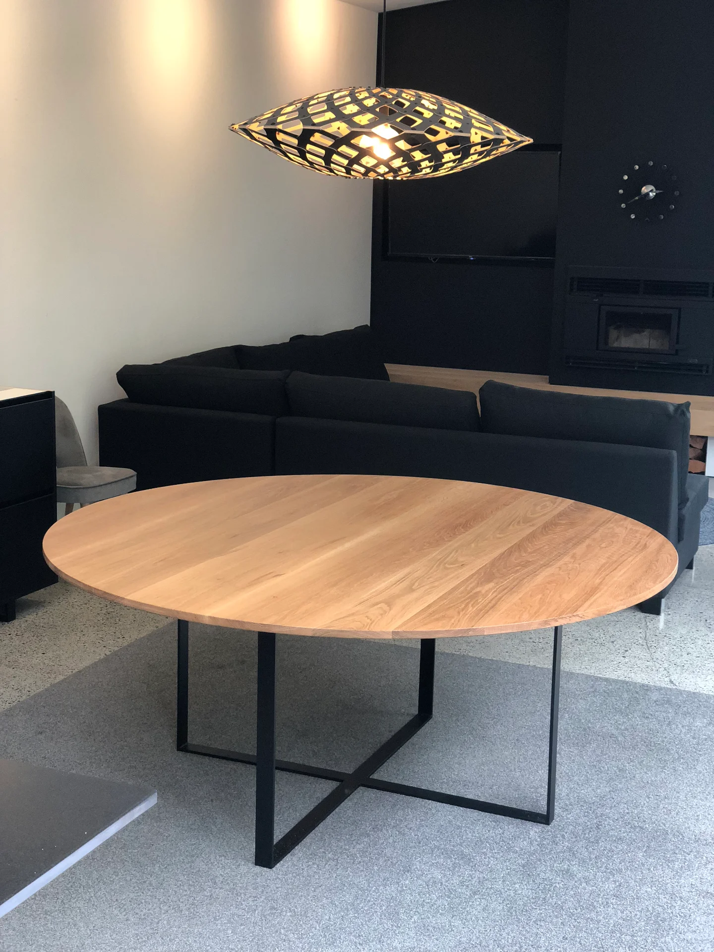 American White Oak Dinging table 1600 — Progress photo