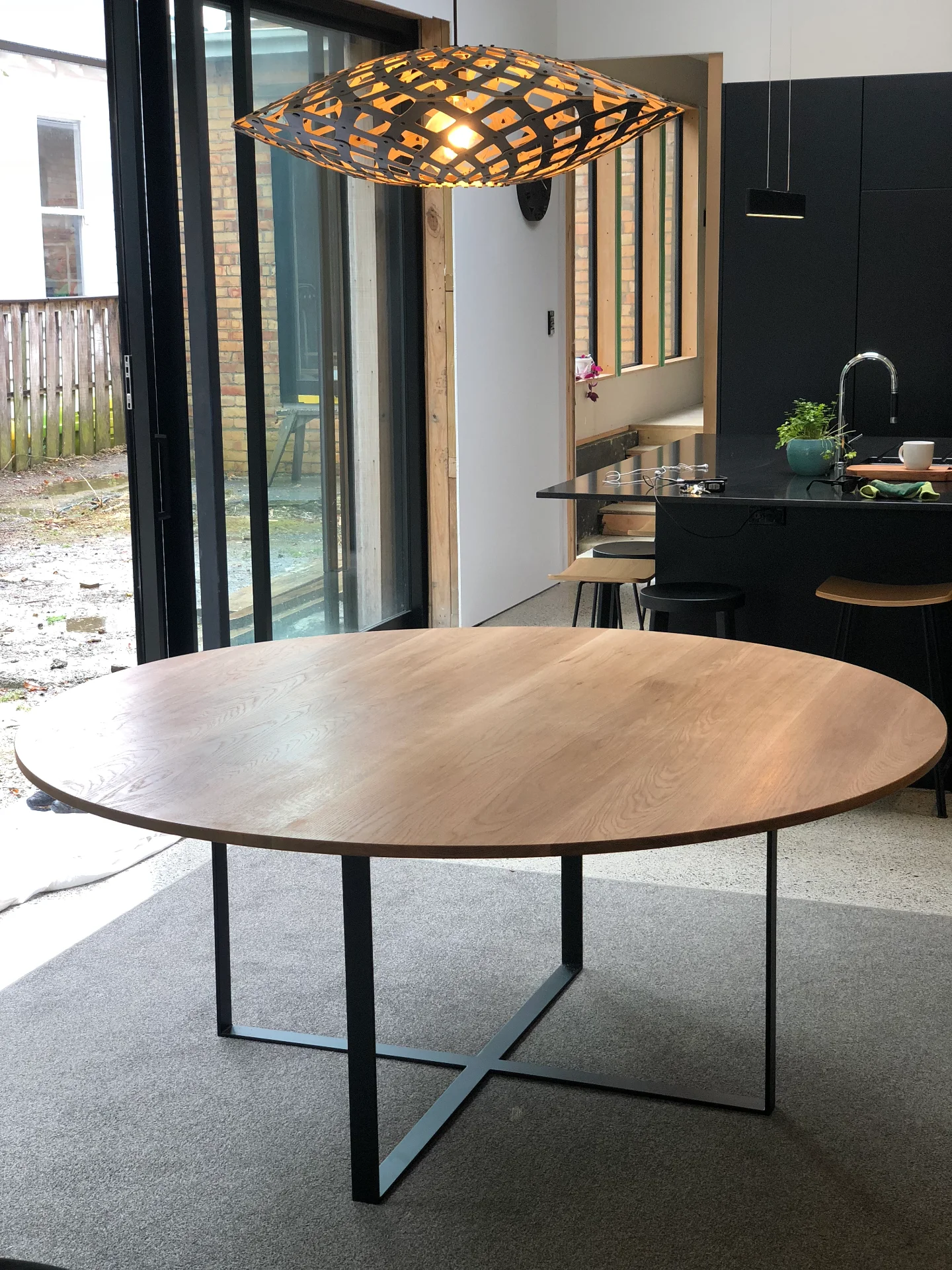 American White Oak Dinging table 1600 — Progress photo