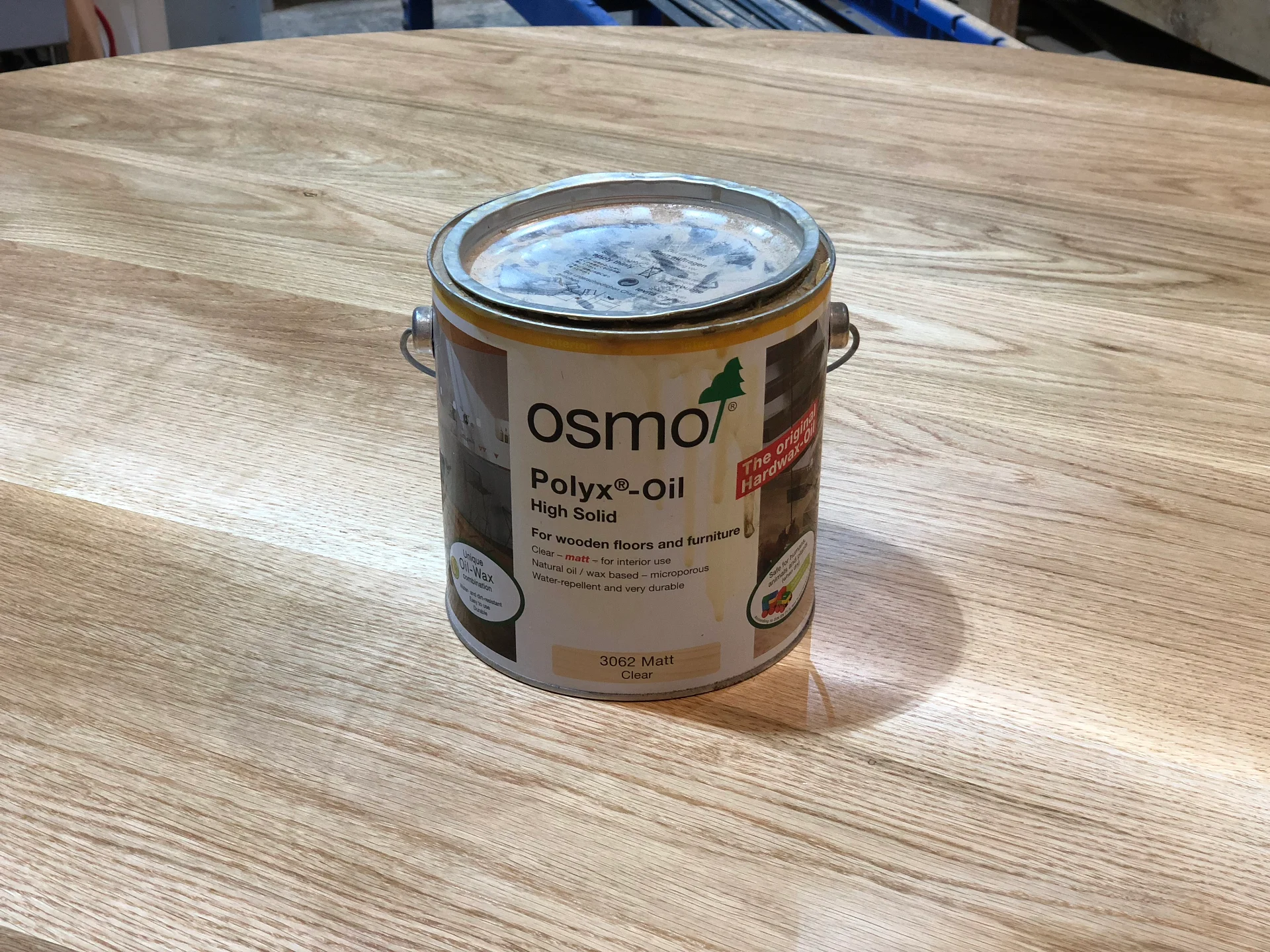 American White Oak Dinging table 1600 — Progress photo