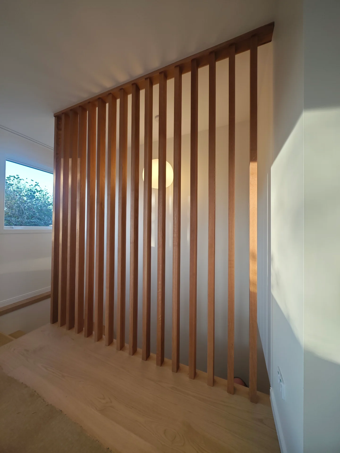 Oak screen Vermont St. Ponsonby  — Progress photo