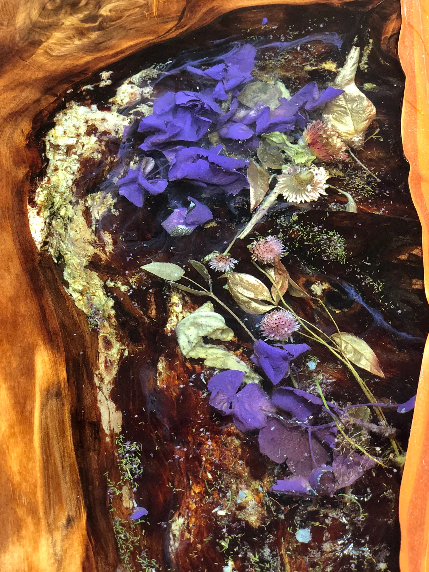Ansheng's Swamp Kauri table — Progress photo