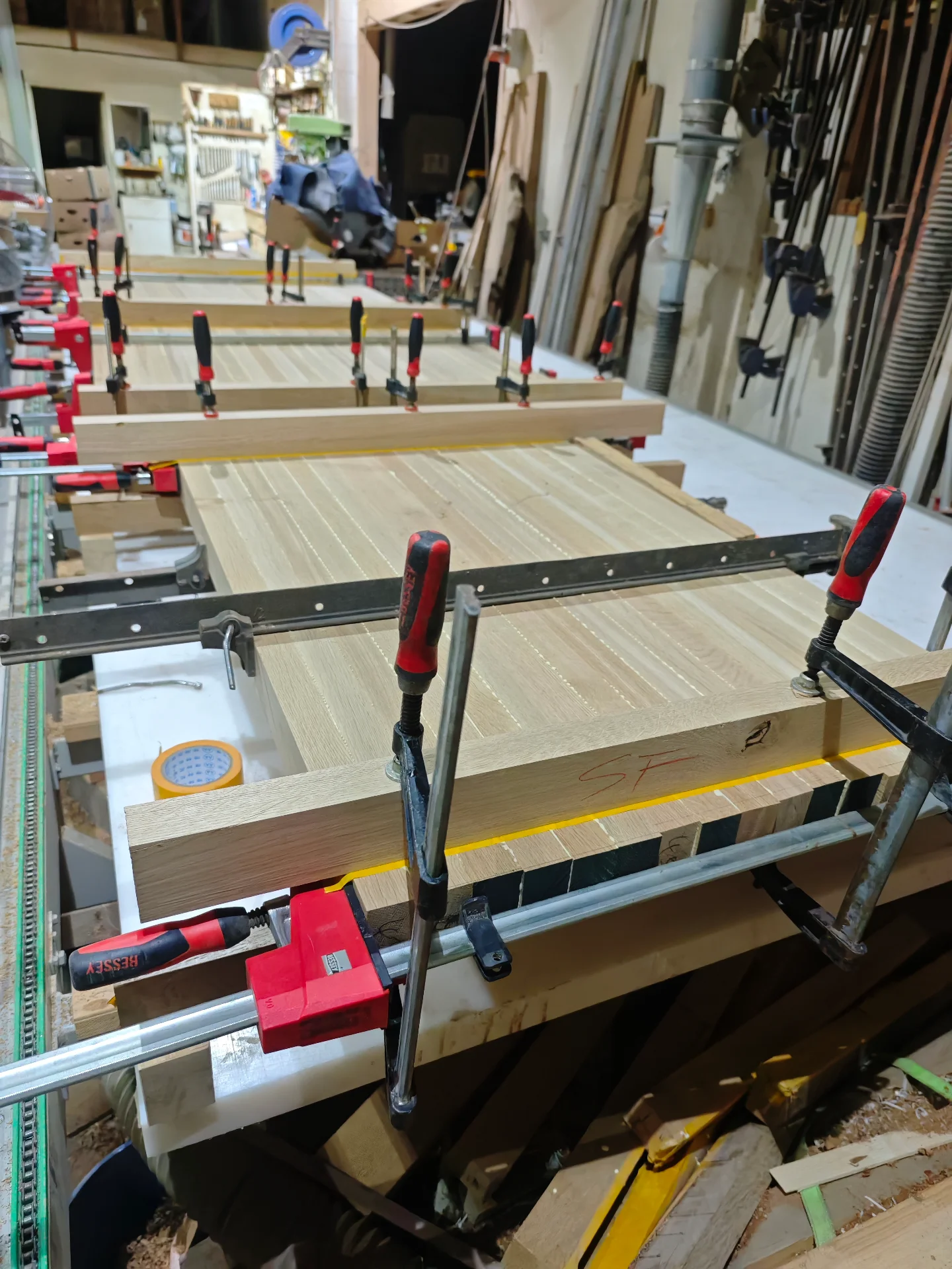 Floating stair treads in Armstrong Ave. — Progress photo