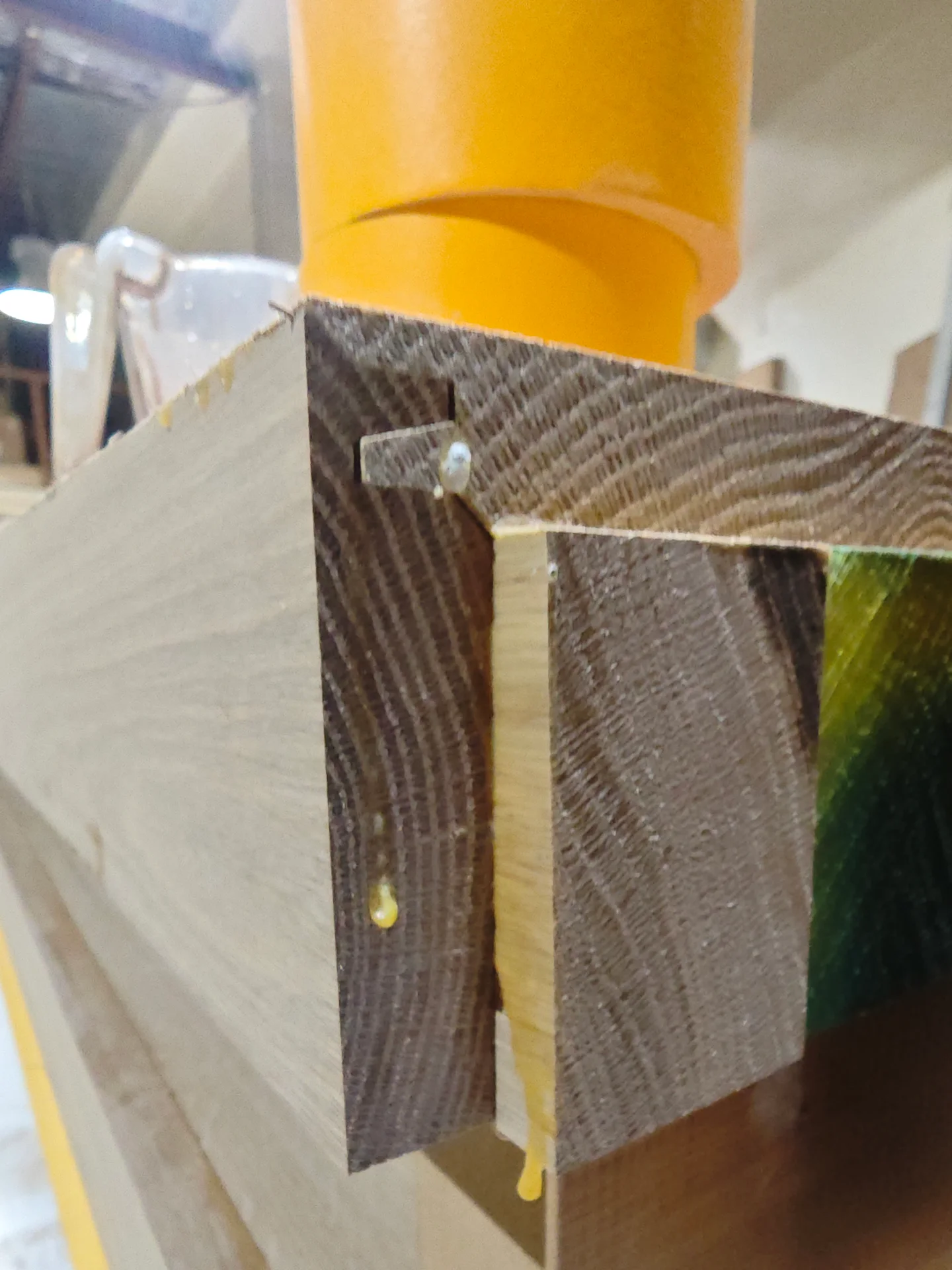 Floating stair treads in Armstrong Ave. — Progress photo