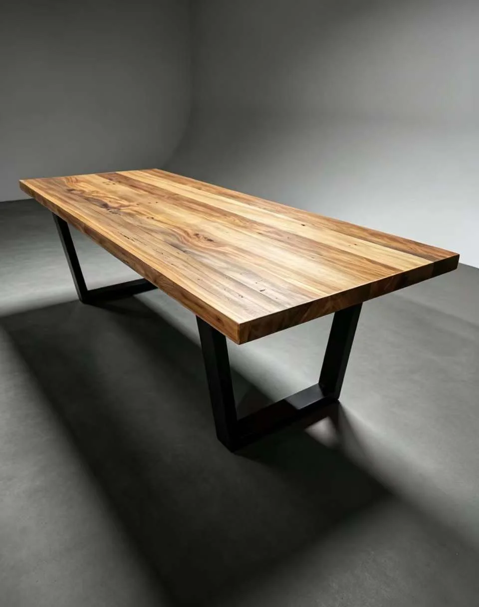 Hayley recycled rimu dining table — Progress photo